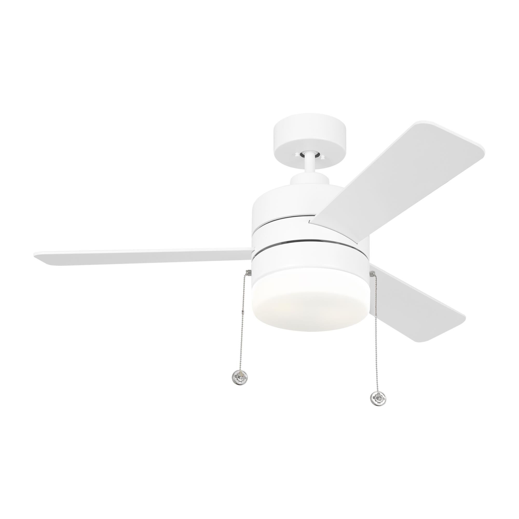Shown in Matte White finish and Matte White glass