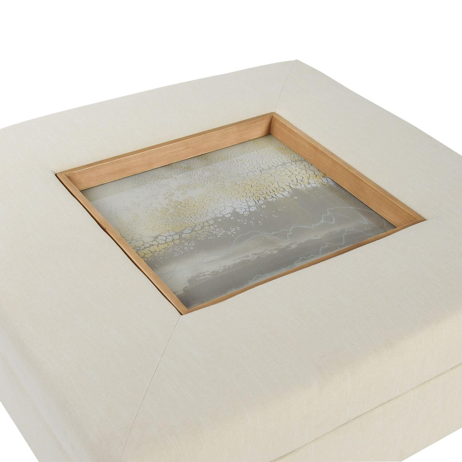 Shown in Cream and Clear finish