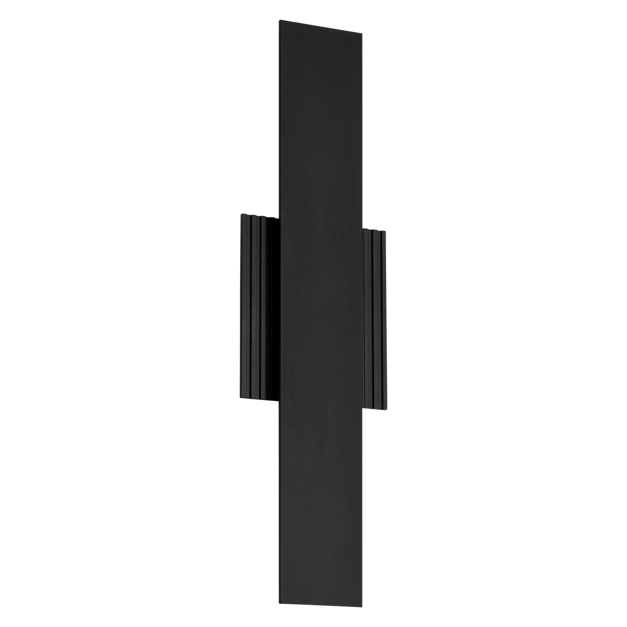 Shown in Textured Black finish and Frosted Acrylic glass