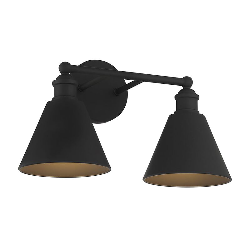 17 Inch 2 Light LED Bath Vanity Light by Meridian Lighting