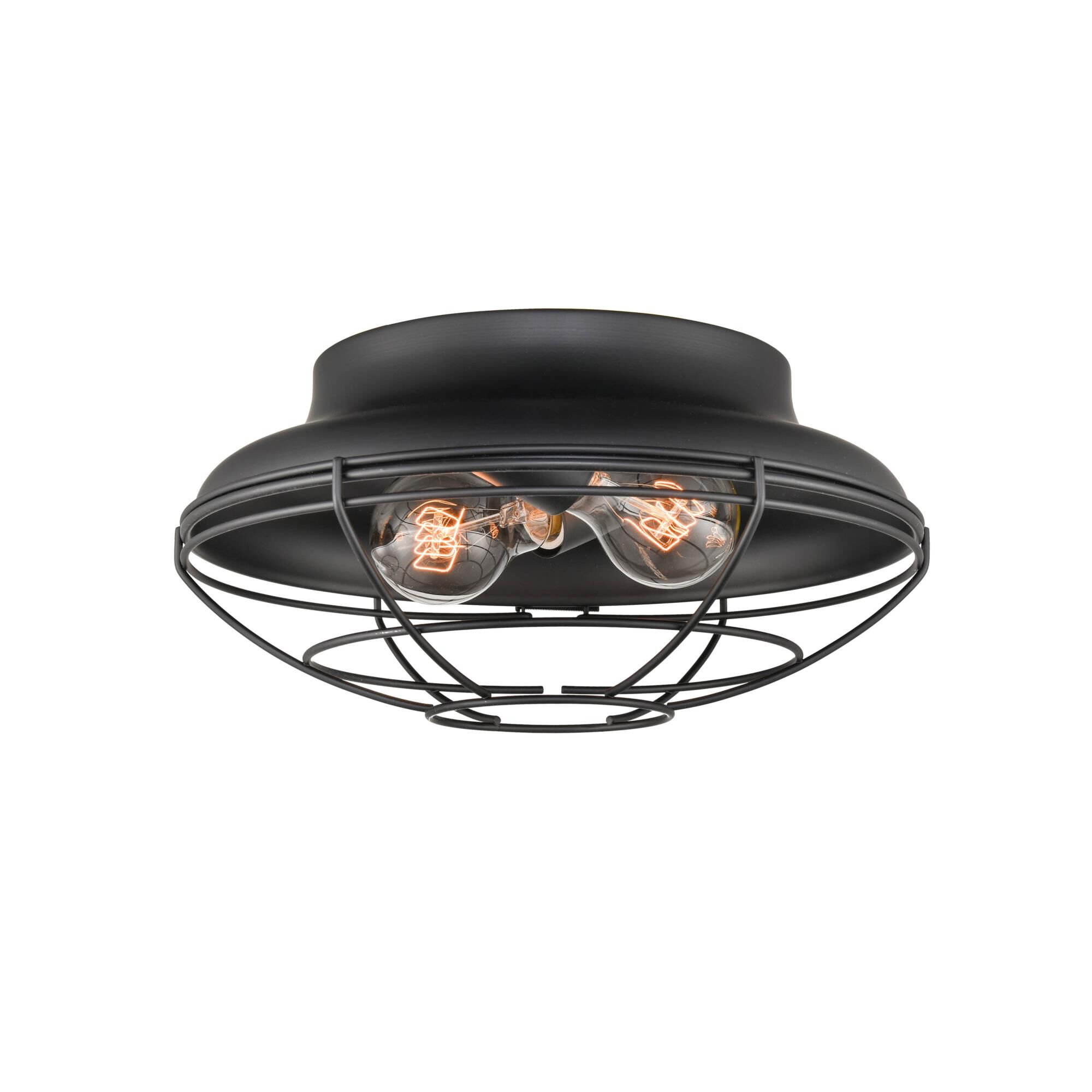 12 Inch 2 Light Flush Mount by Millennium Lighting