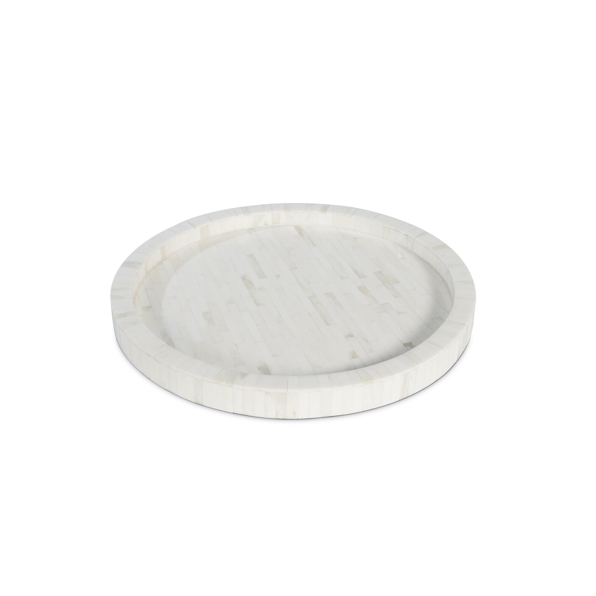 Bone and Indigo Tray,