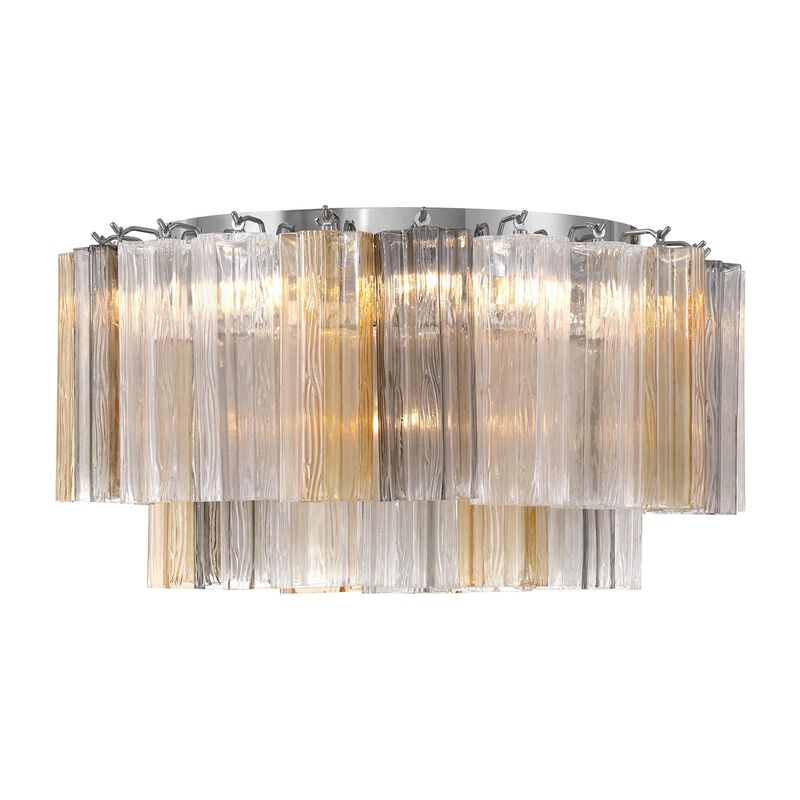 Addis 22 Inch 7 Light Semi Flush Mount by Crystorama