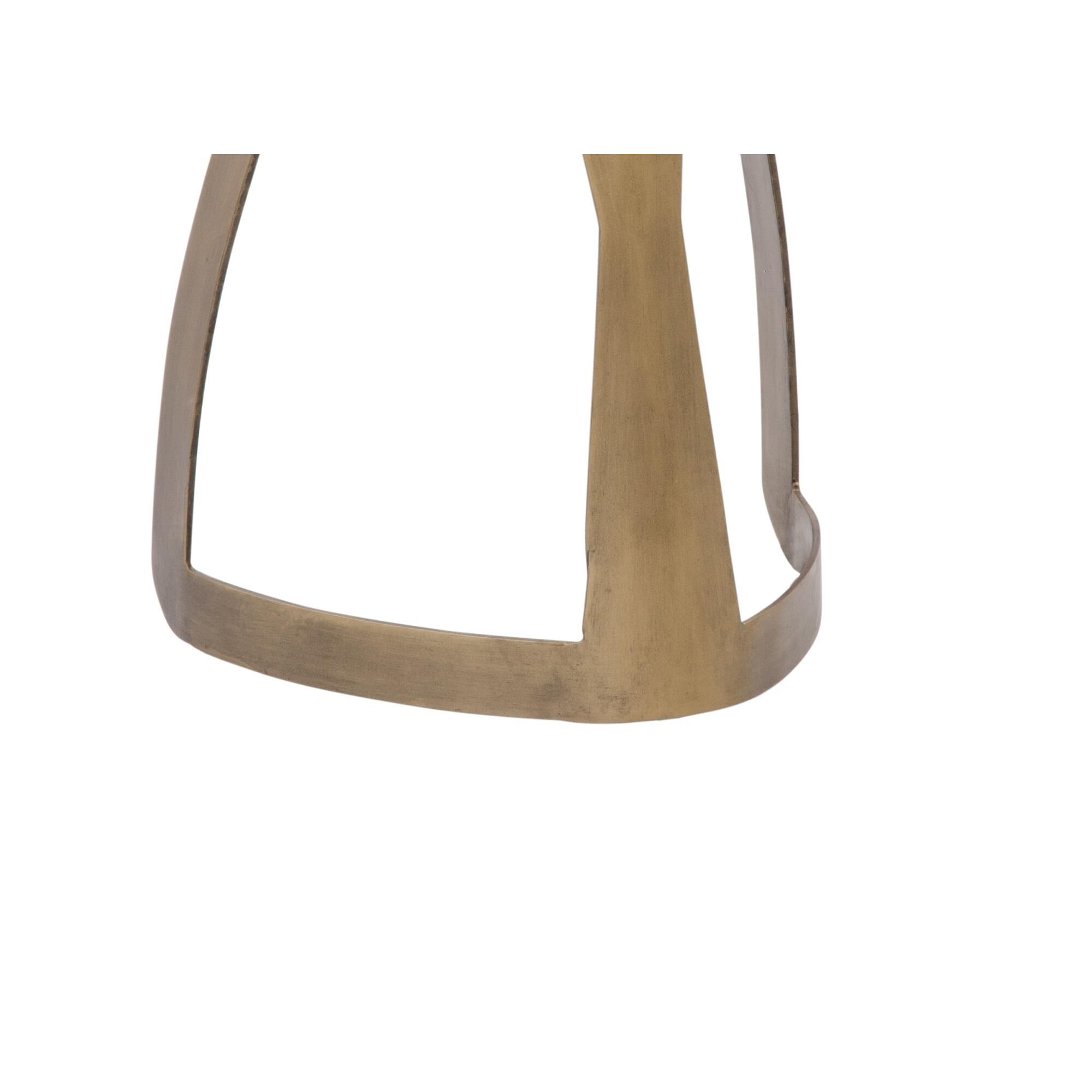 Shown in Brass and Black finish