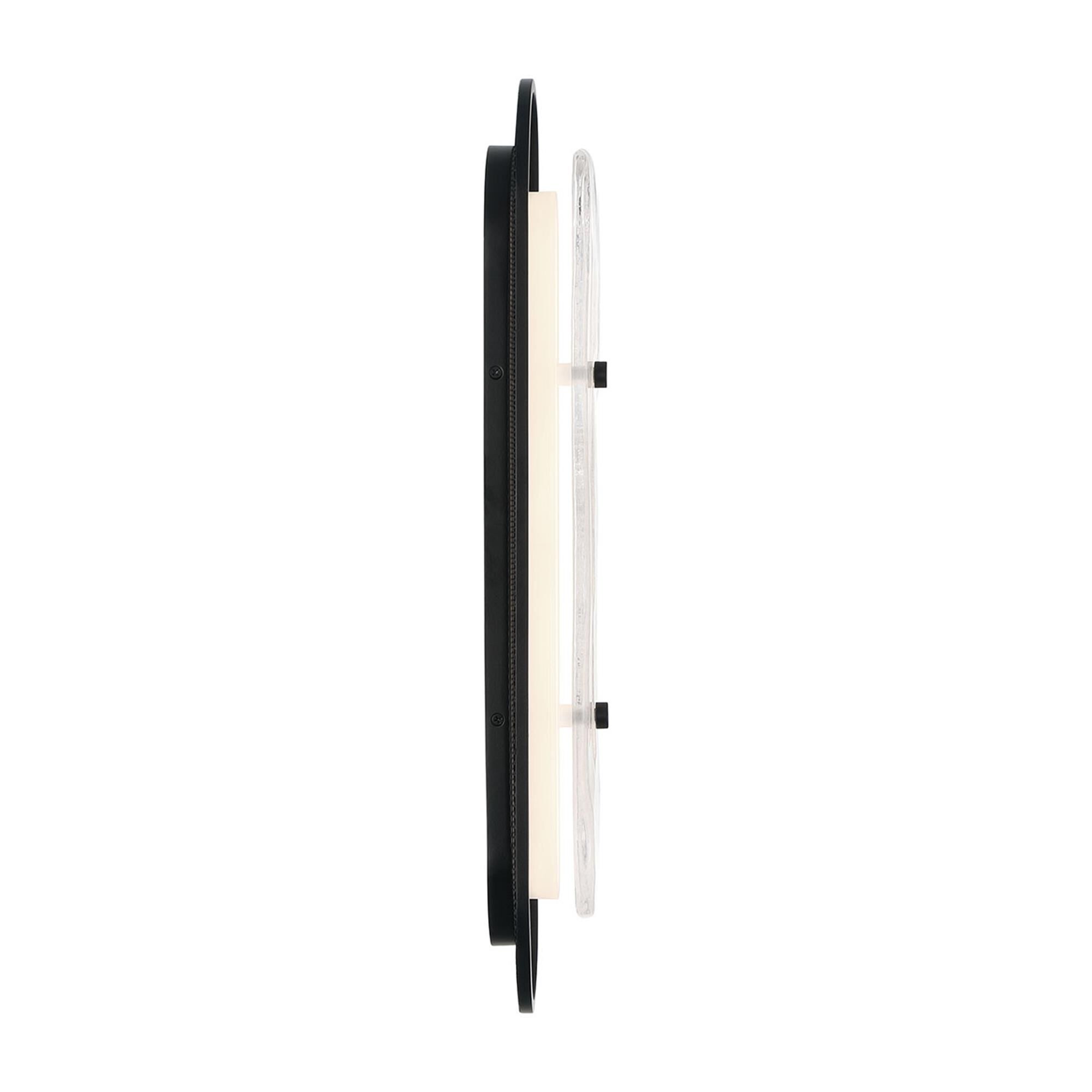 Shown in Black finish and Silver glass