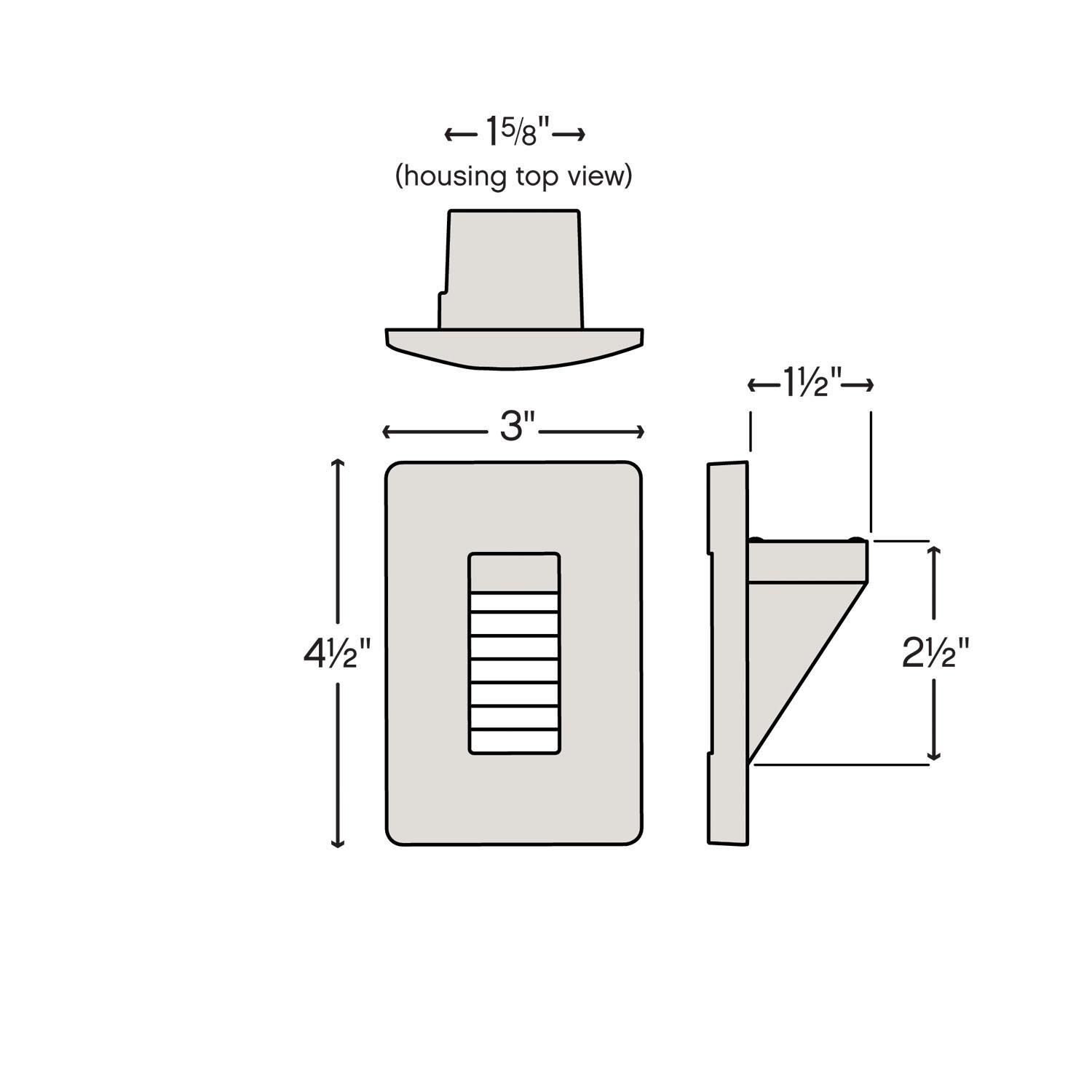 Hinkley Lighting Luna 4 Watt LED Deck Light