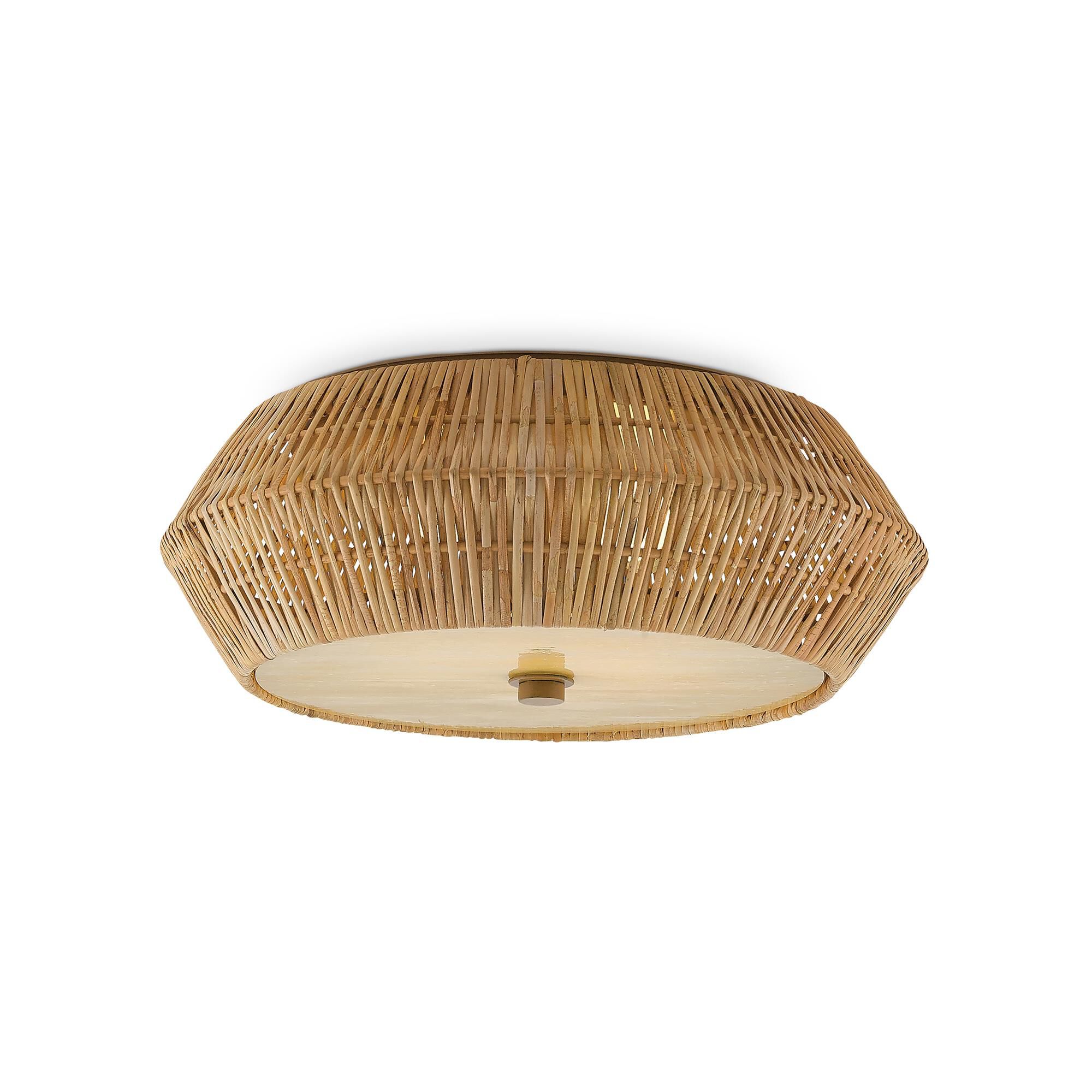 Shown in Natural-Honey Beige finish and Art glass
