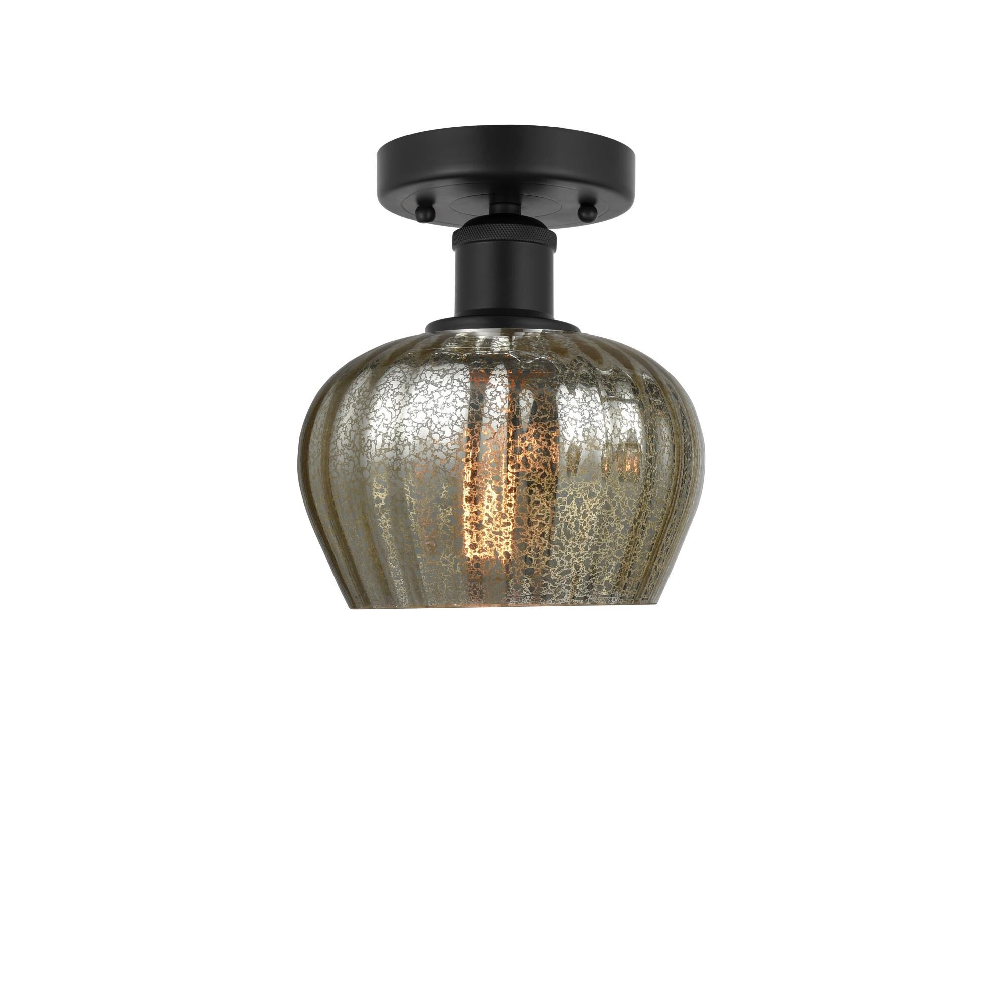 Bruno Marashlian Fenton 6 Inch 1 Light Semi Flush Mount by Innovations Lighting