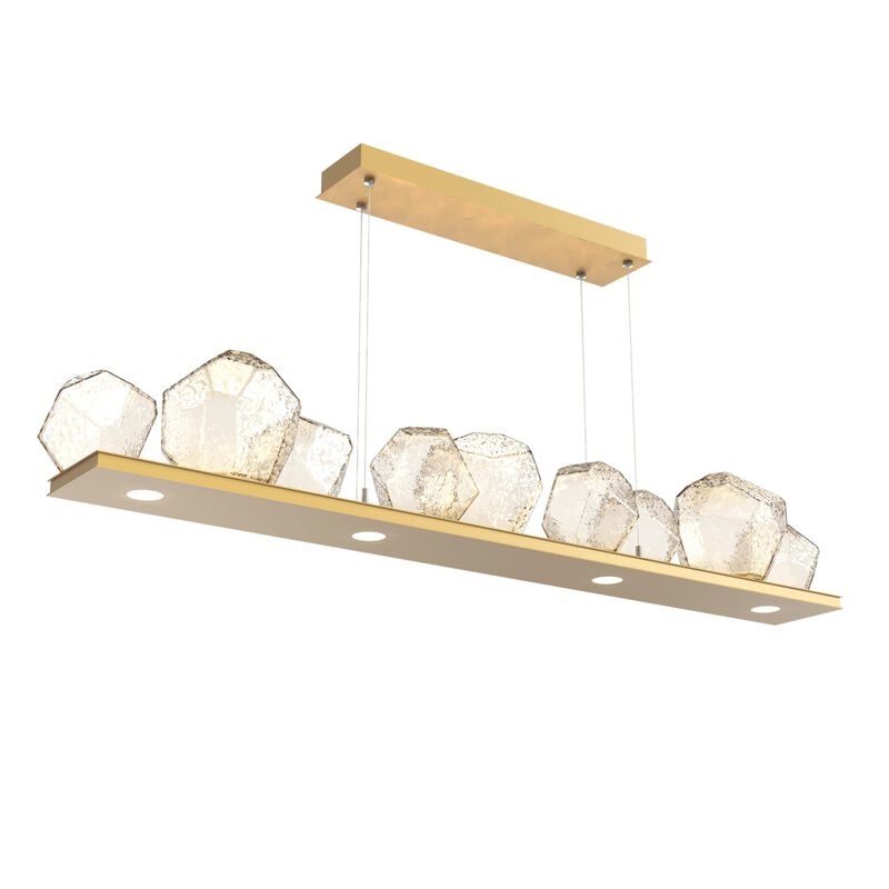 Gem 59 Inch 13 Light LED Linear Suspension Light by Hammerton Studio