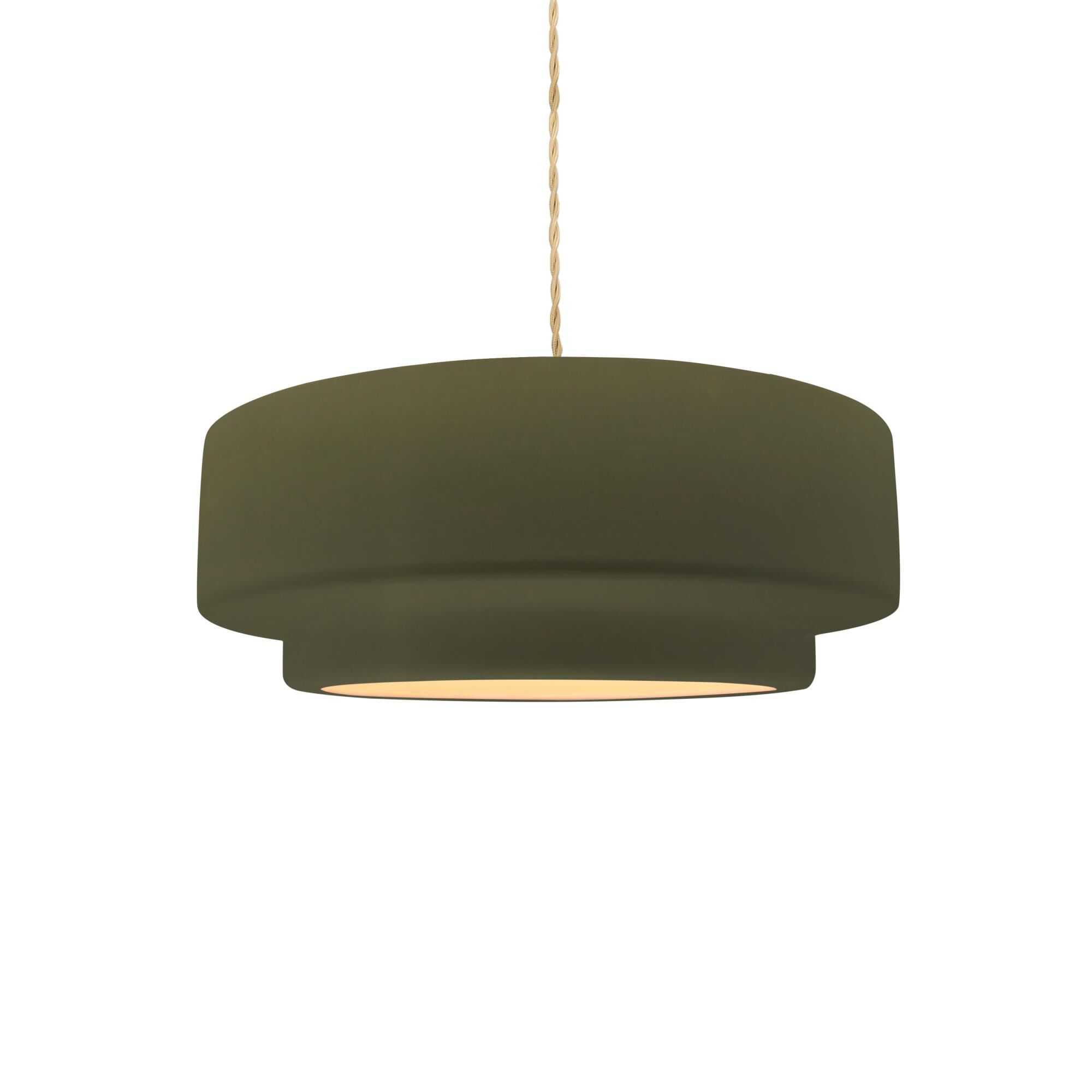 Tier 12 Inch Mini Pendant by Justice Design Group