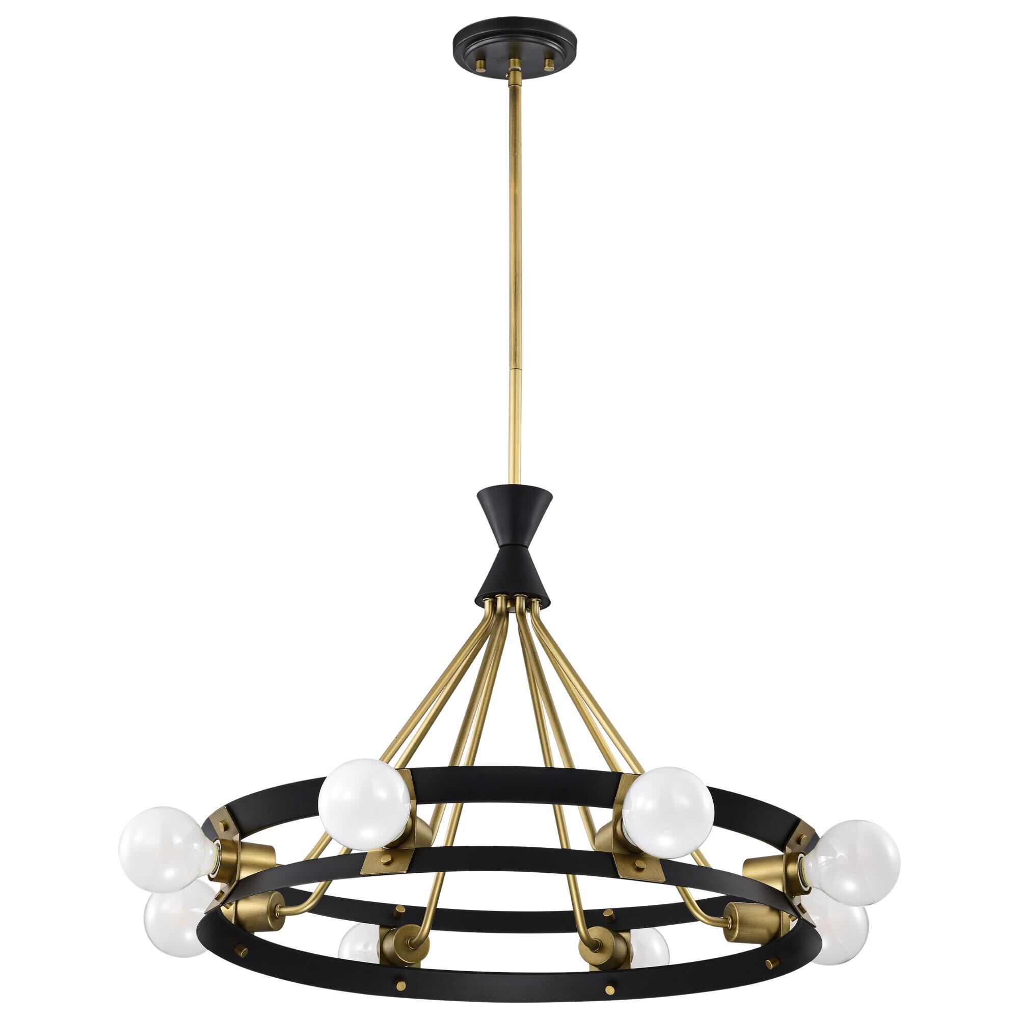 Marsden 8 Light Chandelier by Nuvo Lighting
