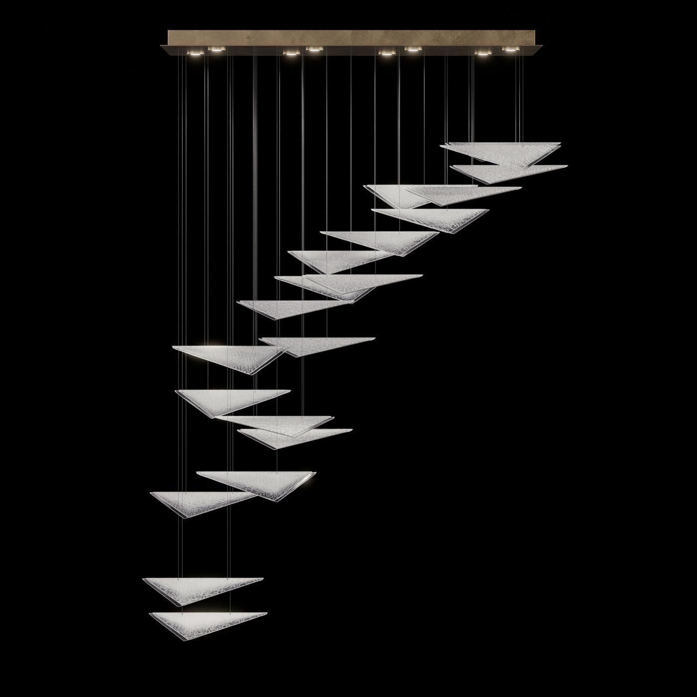 Volo 61 Inch Linear Suspension Light by Fine Art Handcrafted Lighting