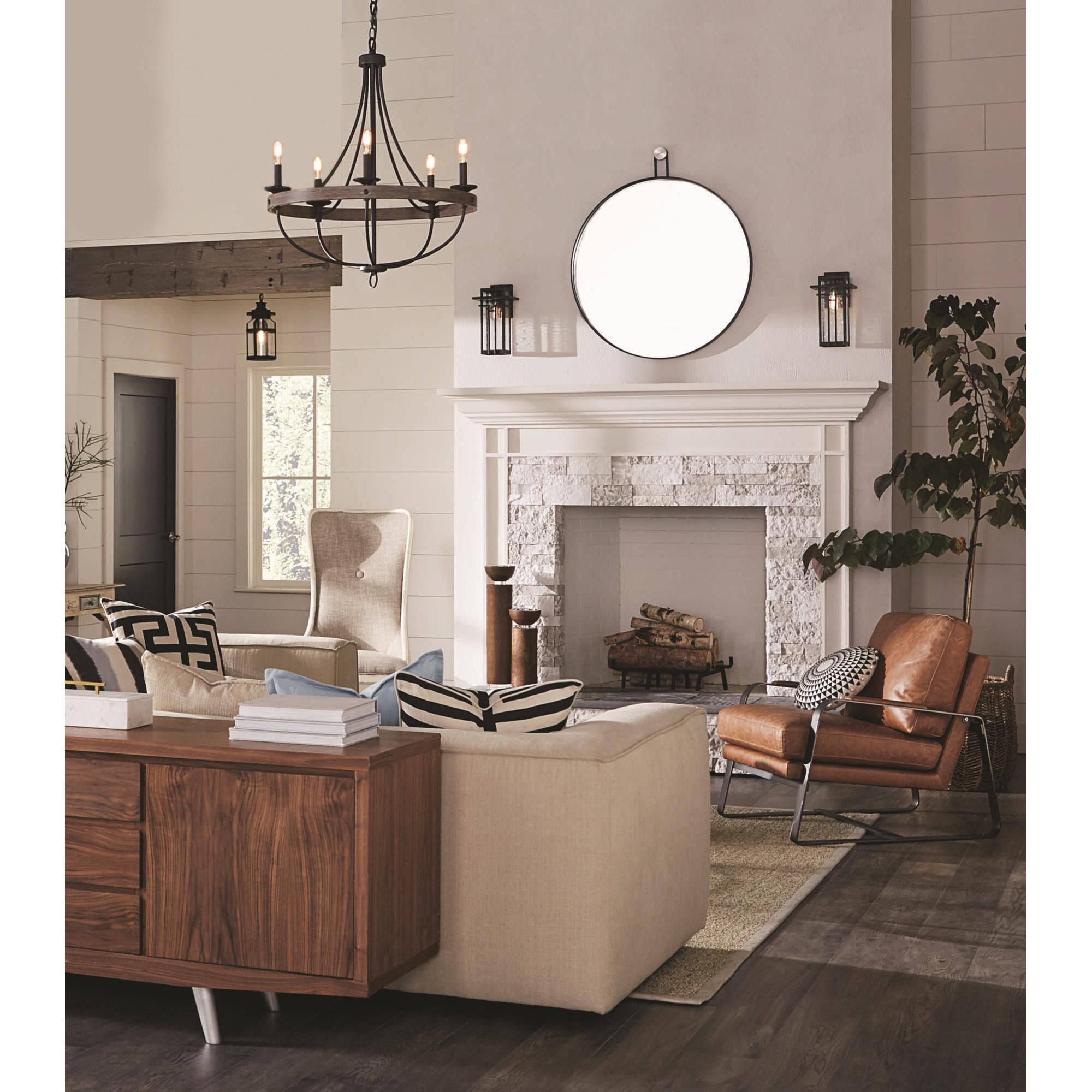 Gulliver 26 Inch 5 Light Chandelier,