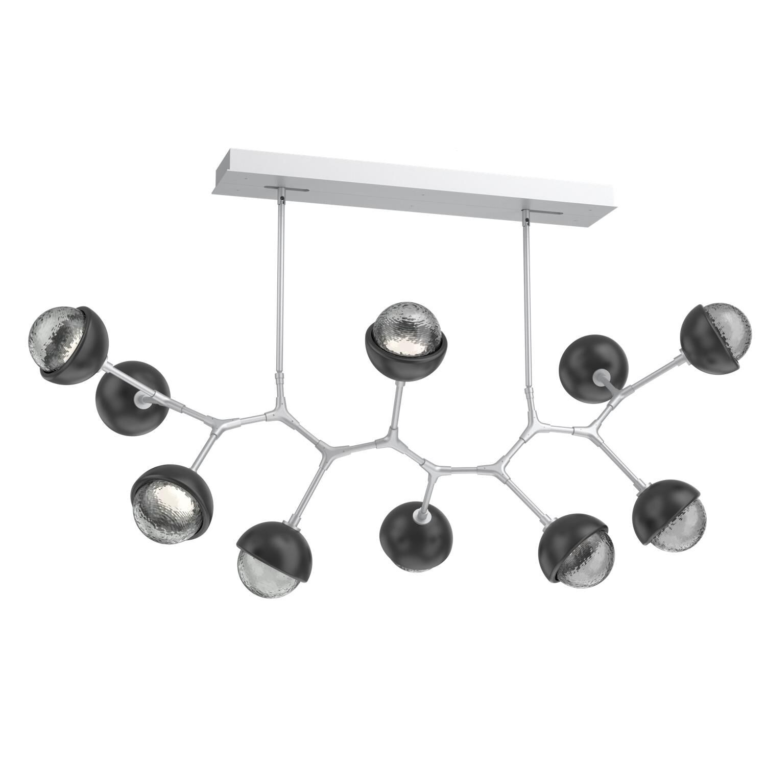 Levi Wilson Cabochon 56 Inch Linear Suspension Light by Hammerton Studio