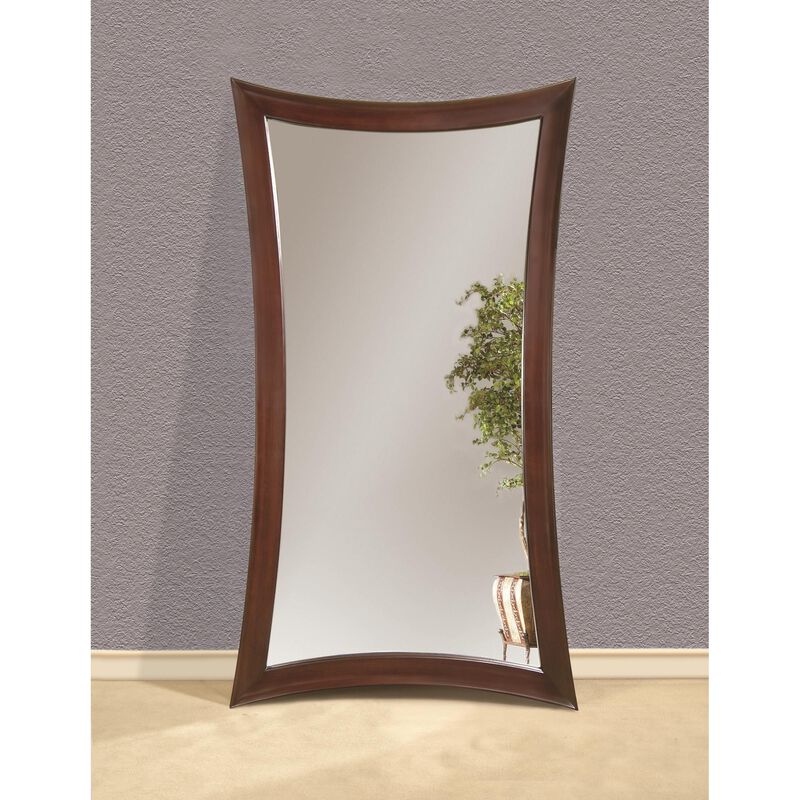 Hour Glass 82 Inch Floor Mirror by Bassett Mirror Company