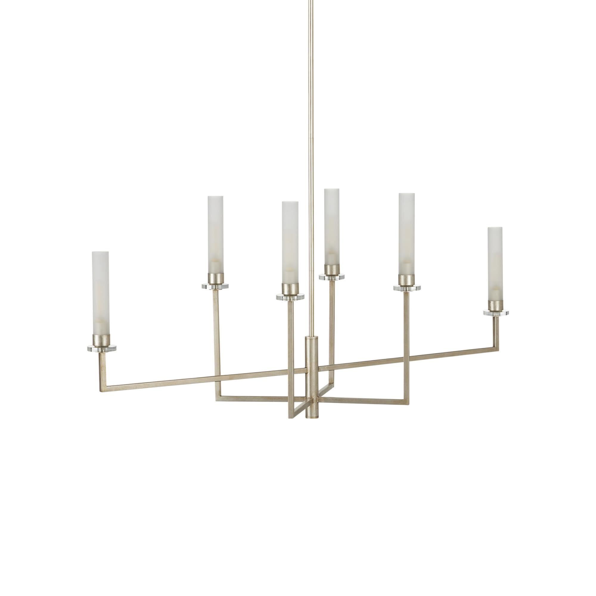 Courante 44 Inch 6 Light LED Linear Suspension Light by Currey and Company