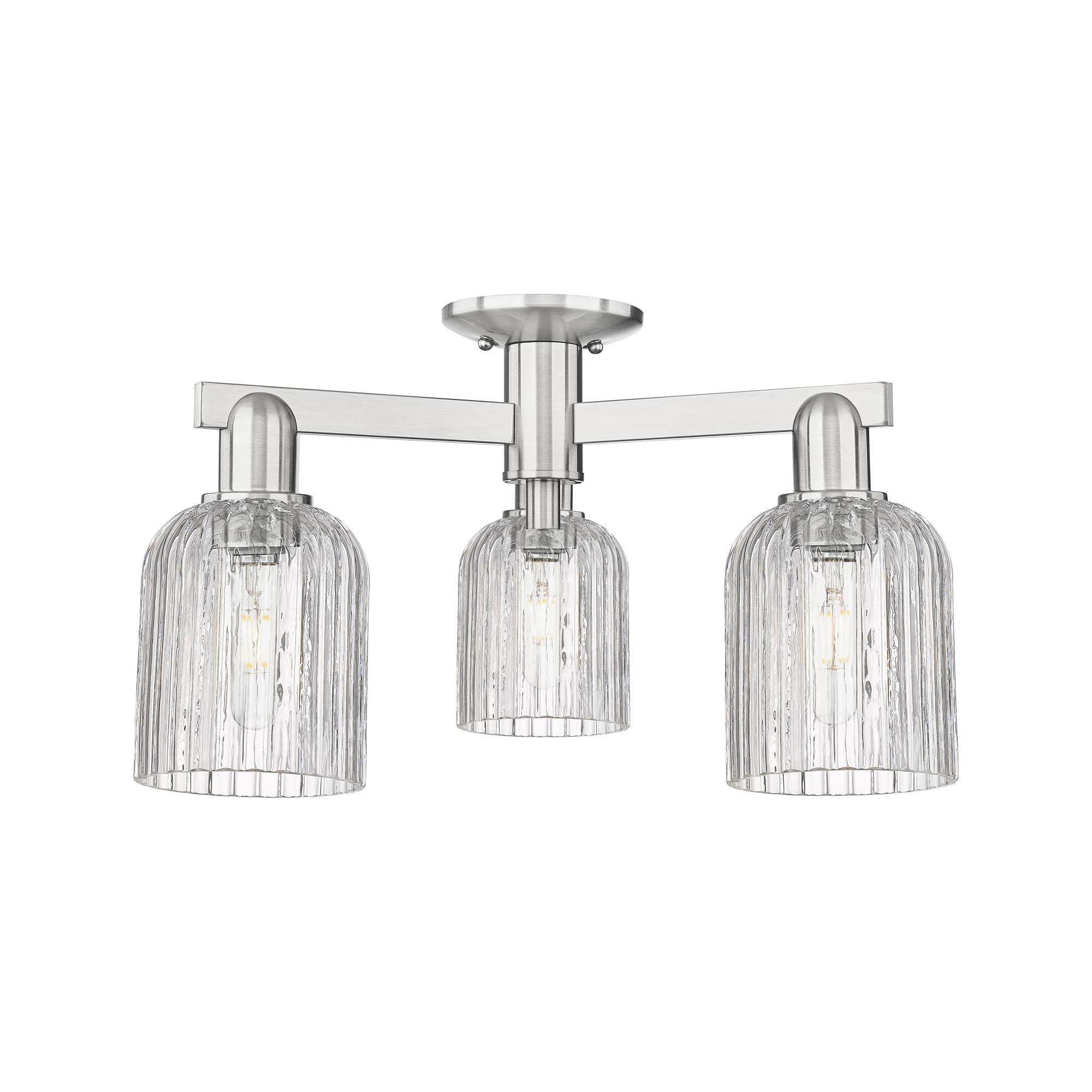 Bruno Marashlian Bridal Veil 23 Inch Semi Flush Mount by Innovations Lighting