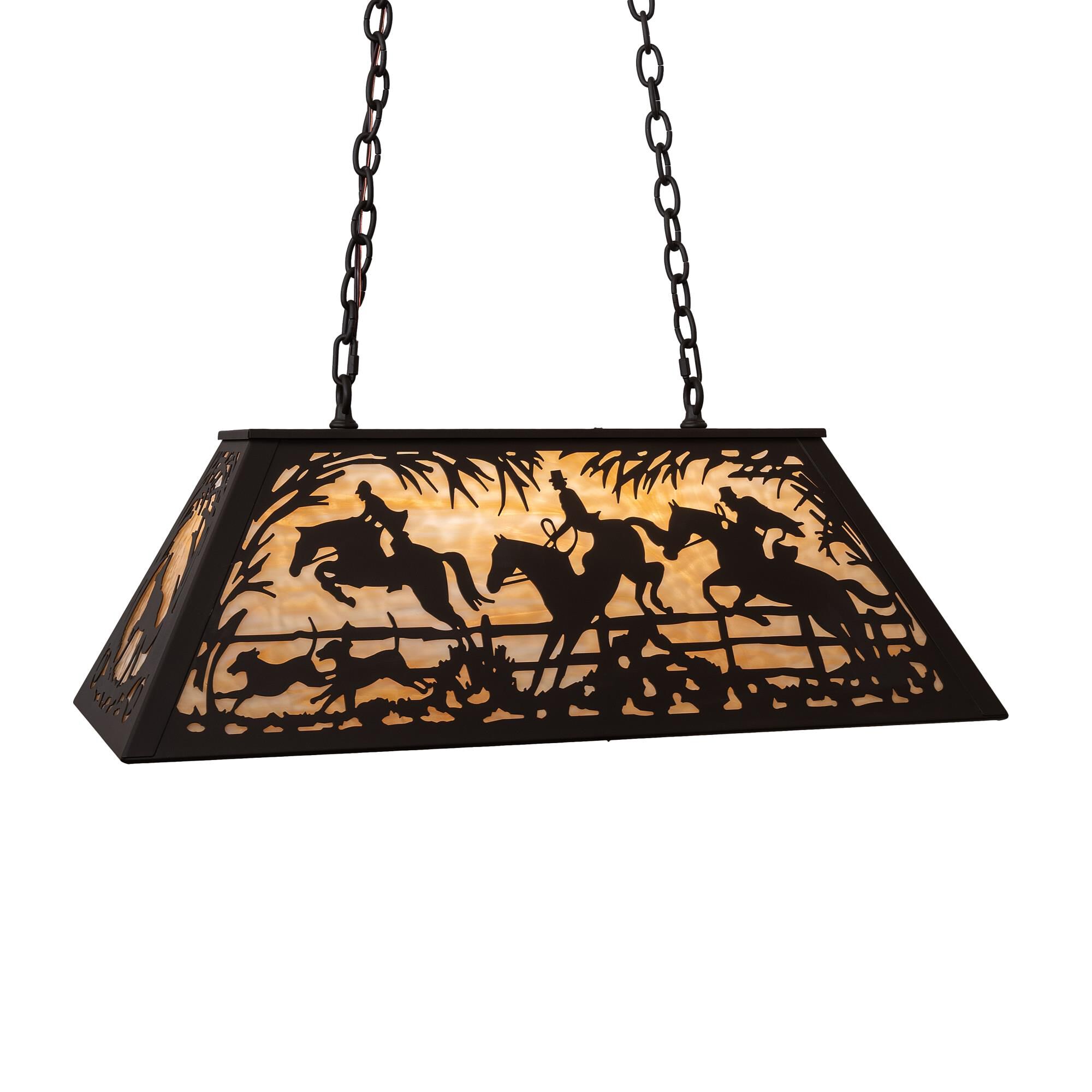 Shown in Oil Rubbed Bronze finish and Beige glass