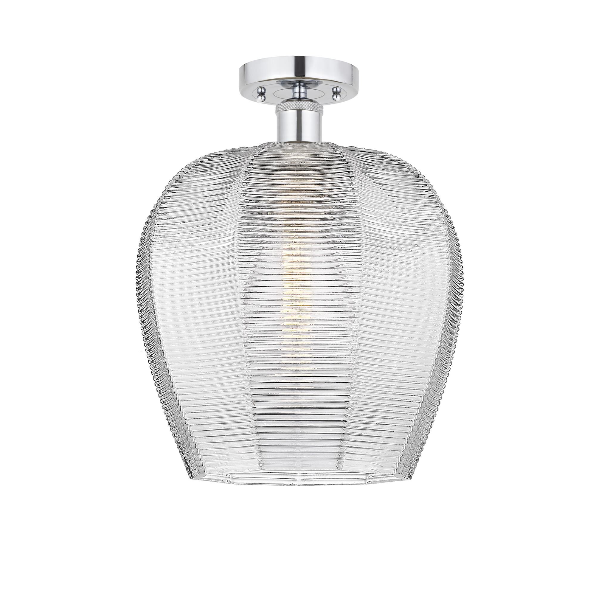 Shown in Polished Chrome, Clear finish and Clear glass and Clear Glass shade