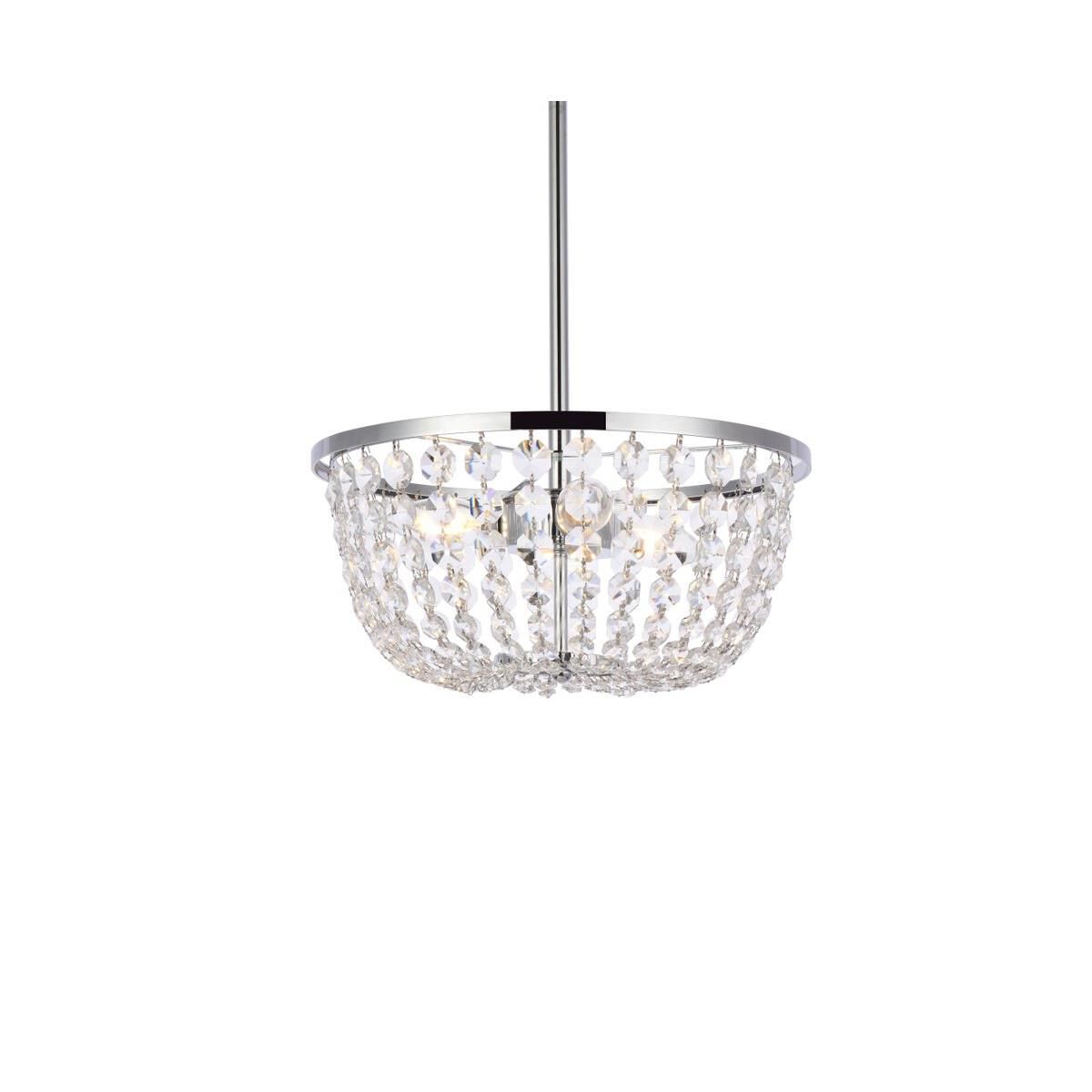 Gianna 13 Inch Large Pendant by Elegant Lighting