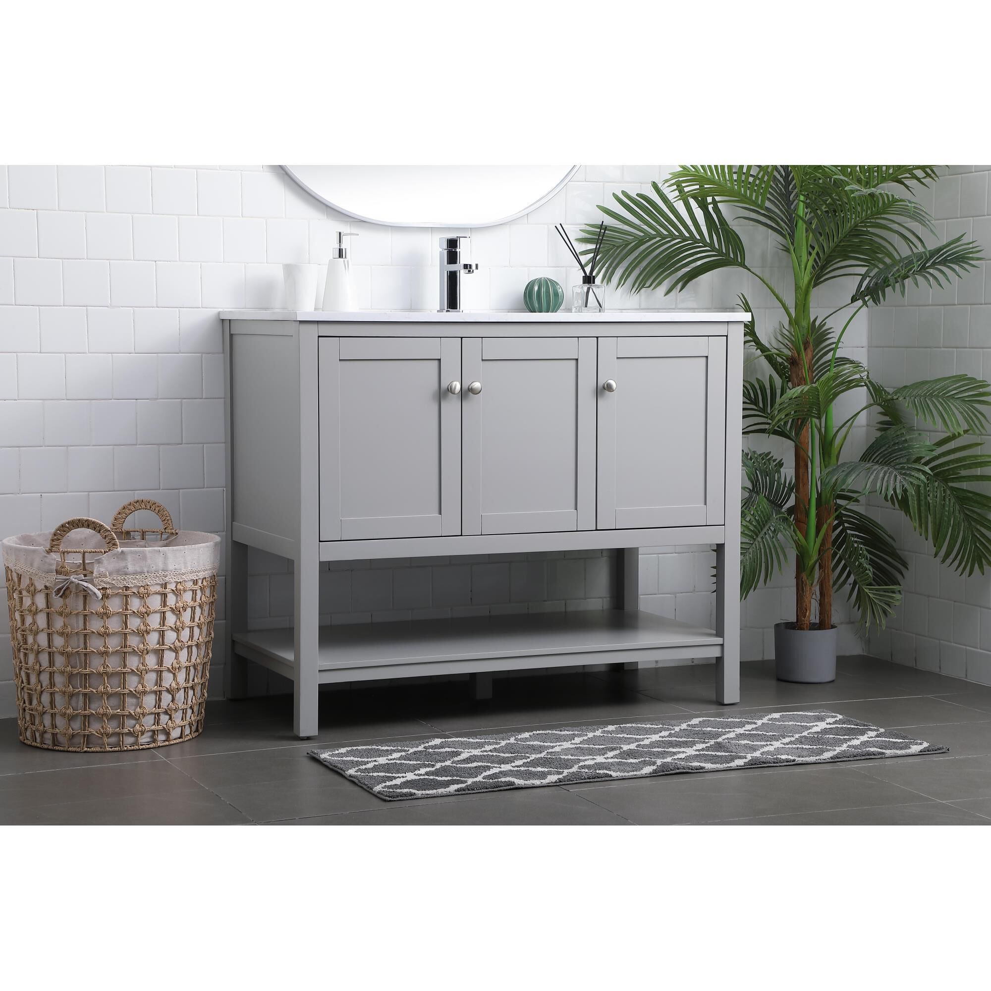 Heath 42 Inch Bath Vanity by Elegant Decor