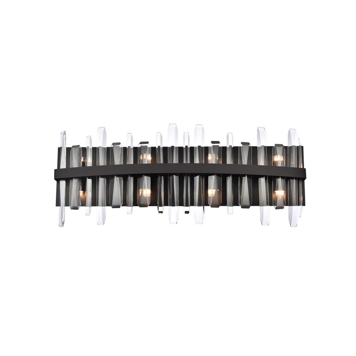 Serena 30 Inch 8 Light Bath Vanity Light by Elegant Lighting
