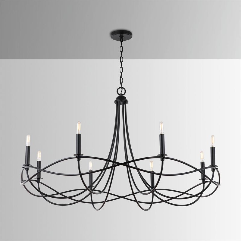 Sonnet 44 Inch 8 Light Chandelier by Capital Lighting Fixture Company