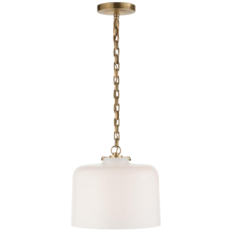 Visual Comfort Signature Collection Thomas O'Brien Katie 12 Inch Mini Pendant