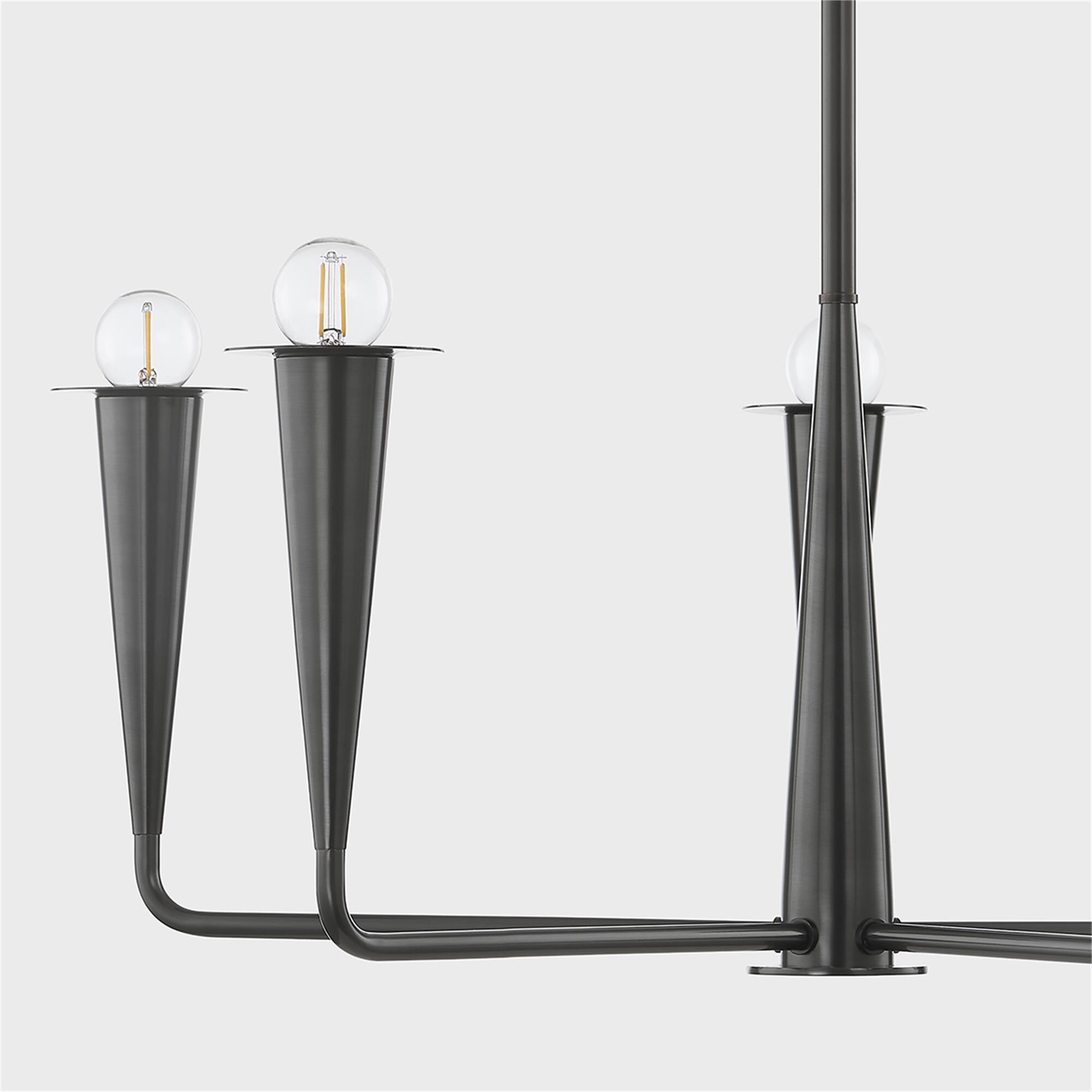 The Lifestyled Co Danna Medium Chandelier,