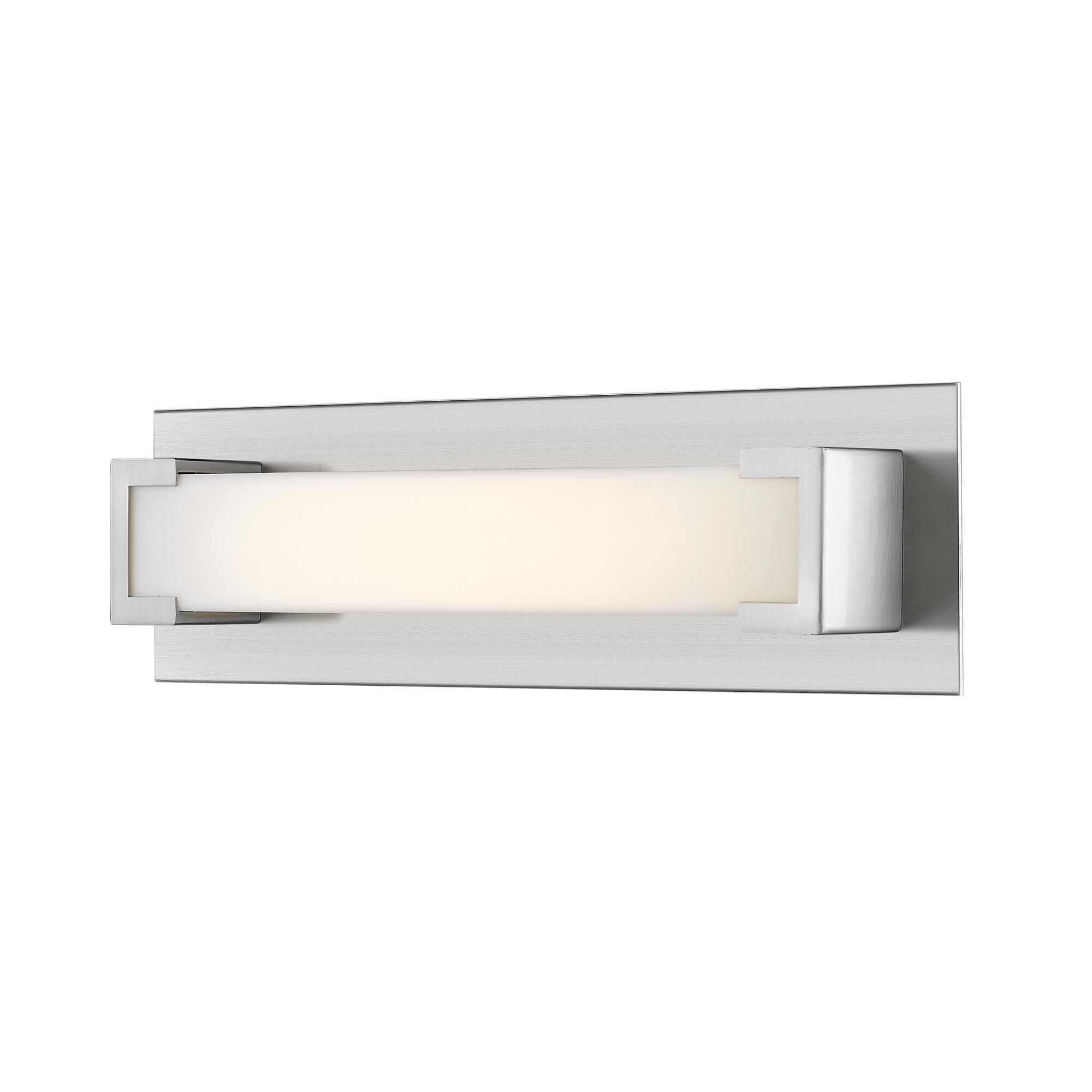 Shown in Brushed Nickel finish and Acrylic glass and Acrylic shade