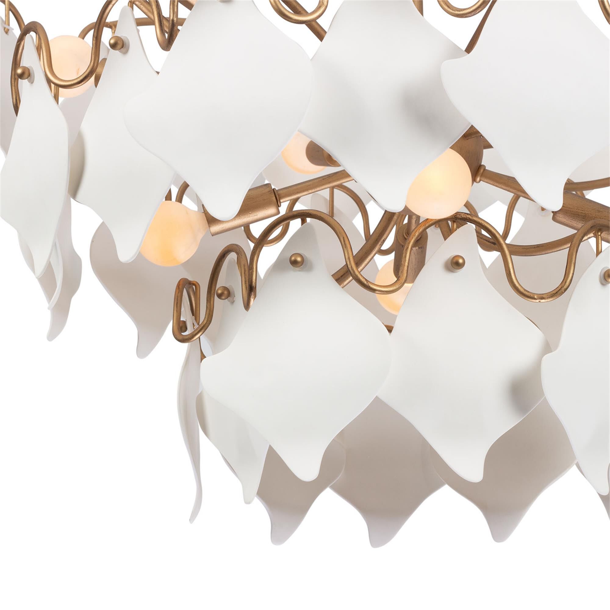Manta 32 Inch Chandelier by Kalco Lighting