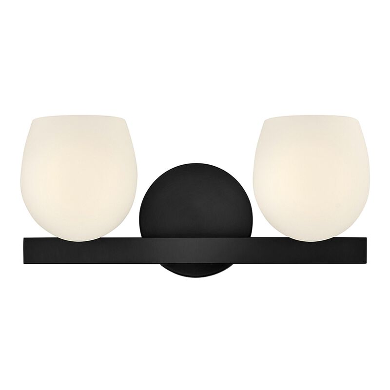 Mae 15 Inch 2 Light Bath Vanity Light by Hinkley