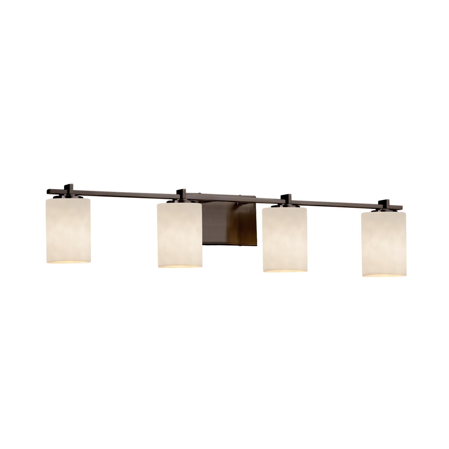 Clouds 34 Inch 4 Light Bath Vanity Light by Justice Design Group