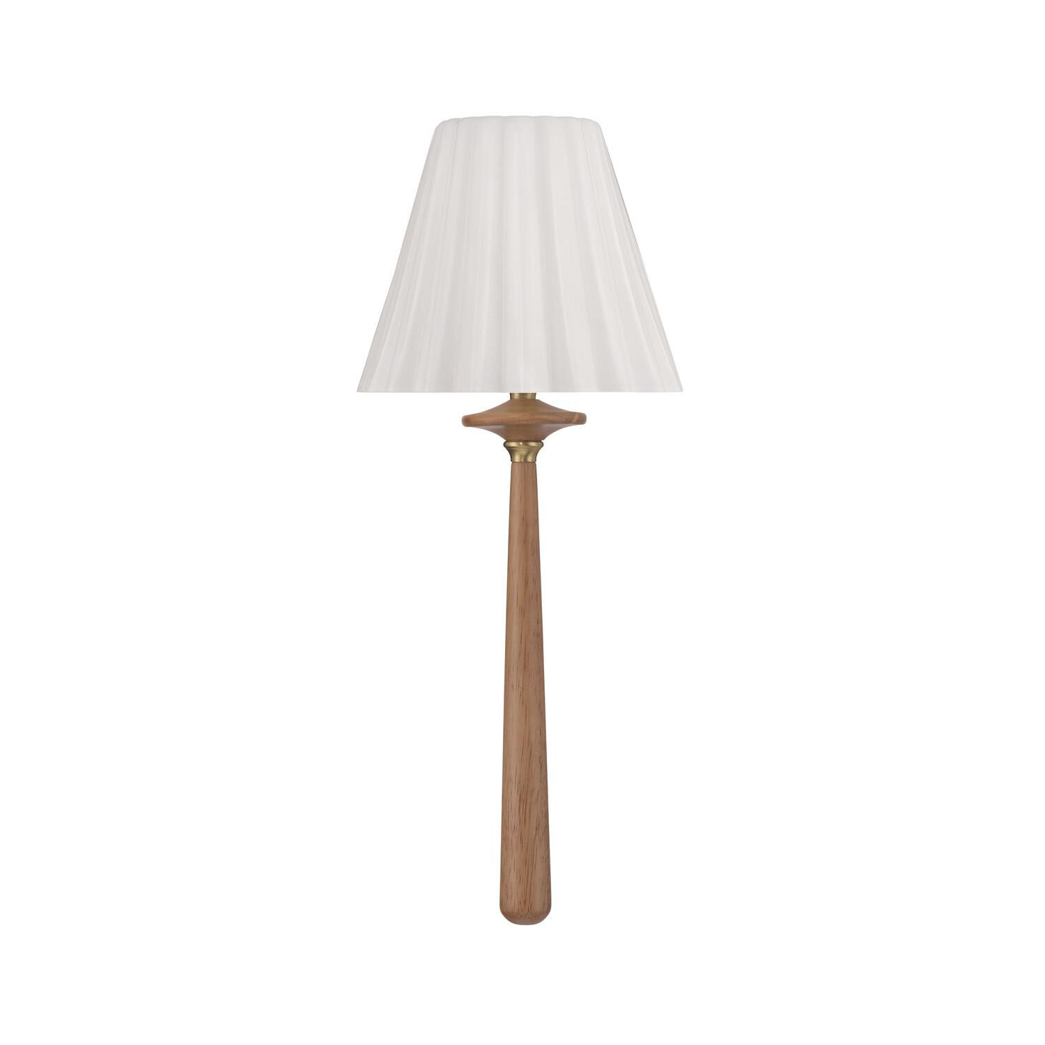 Shown in Aged Brass , Wood finish and Strie glass and Strie Glass shade