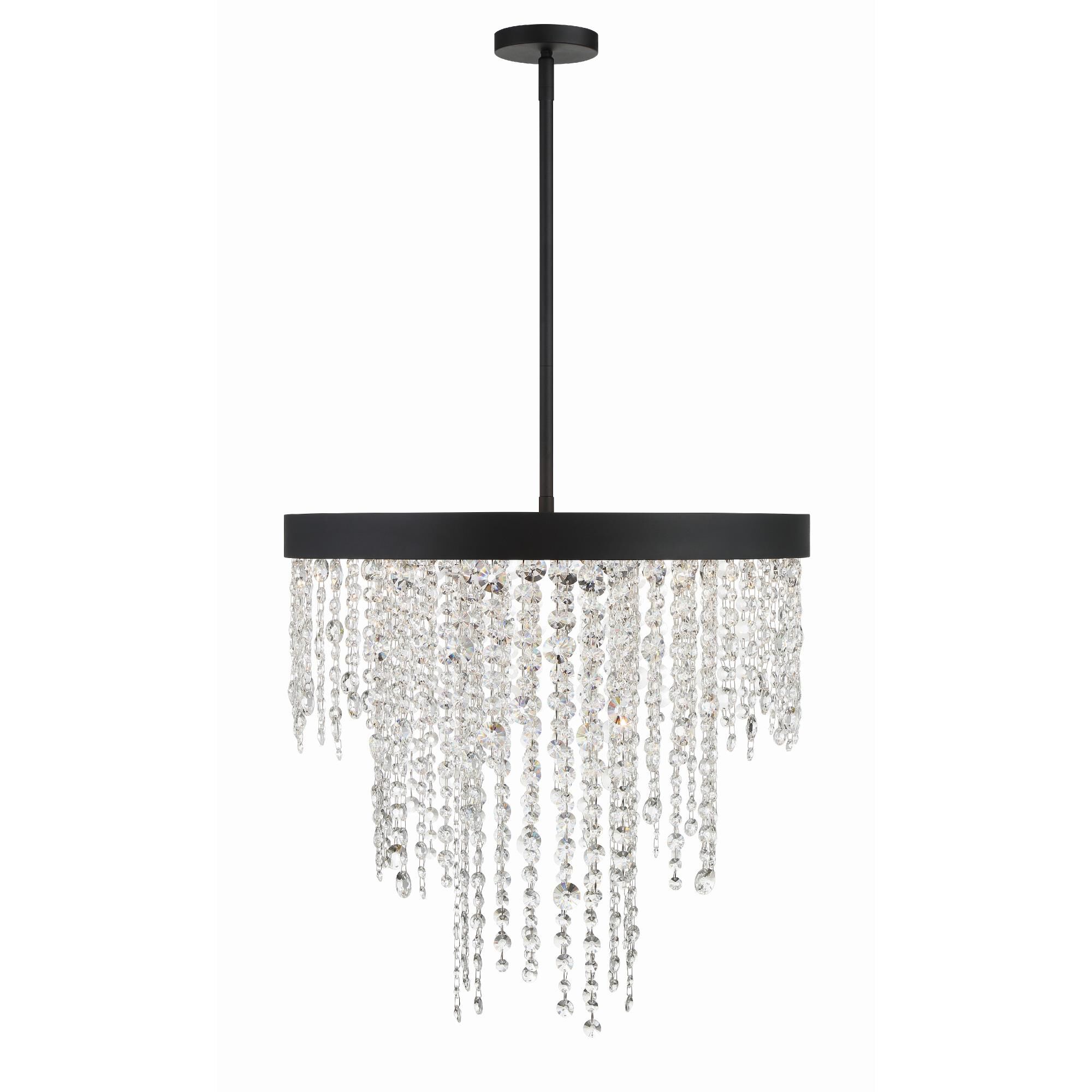 Winham 24 Inch 6 Light Chandelier by Crystorama