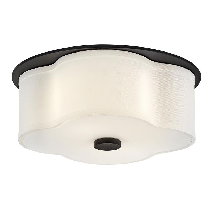 Delaney 14 Inch 2 Light Flush Mount by Hinkley