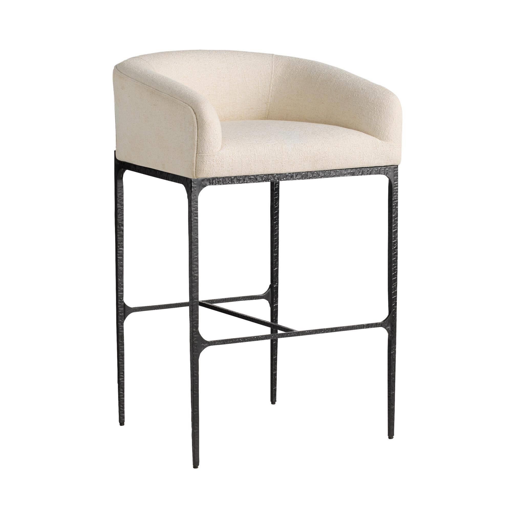 Shown in Oxford White and Blackened Iron finish