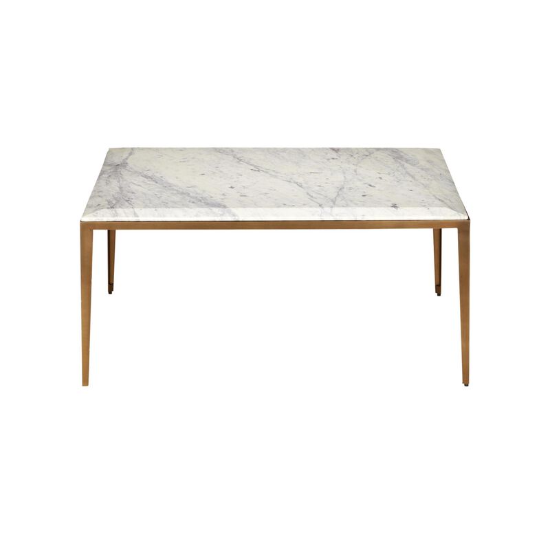 Oblique 36 Inch Coffee Table by Currey & Company