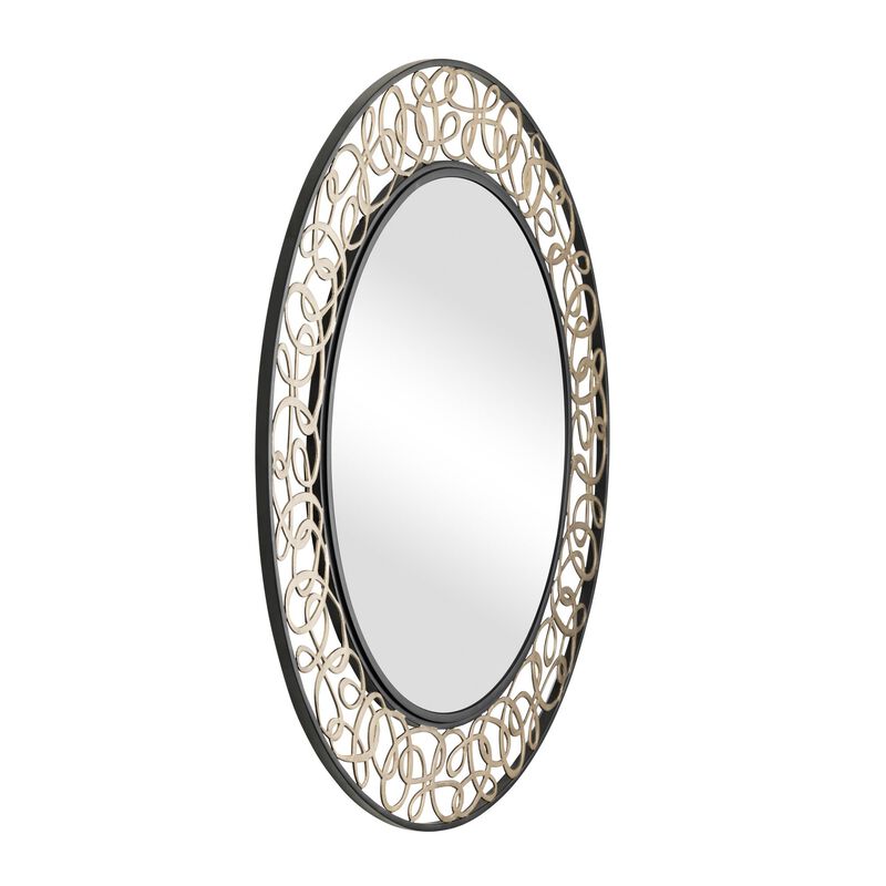 Ron Henderson Scribble Decorative Mirror by Varaluz