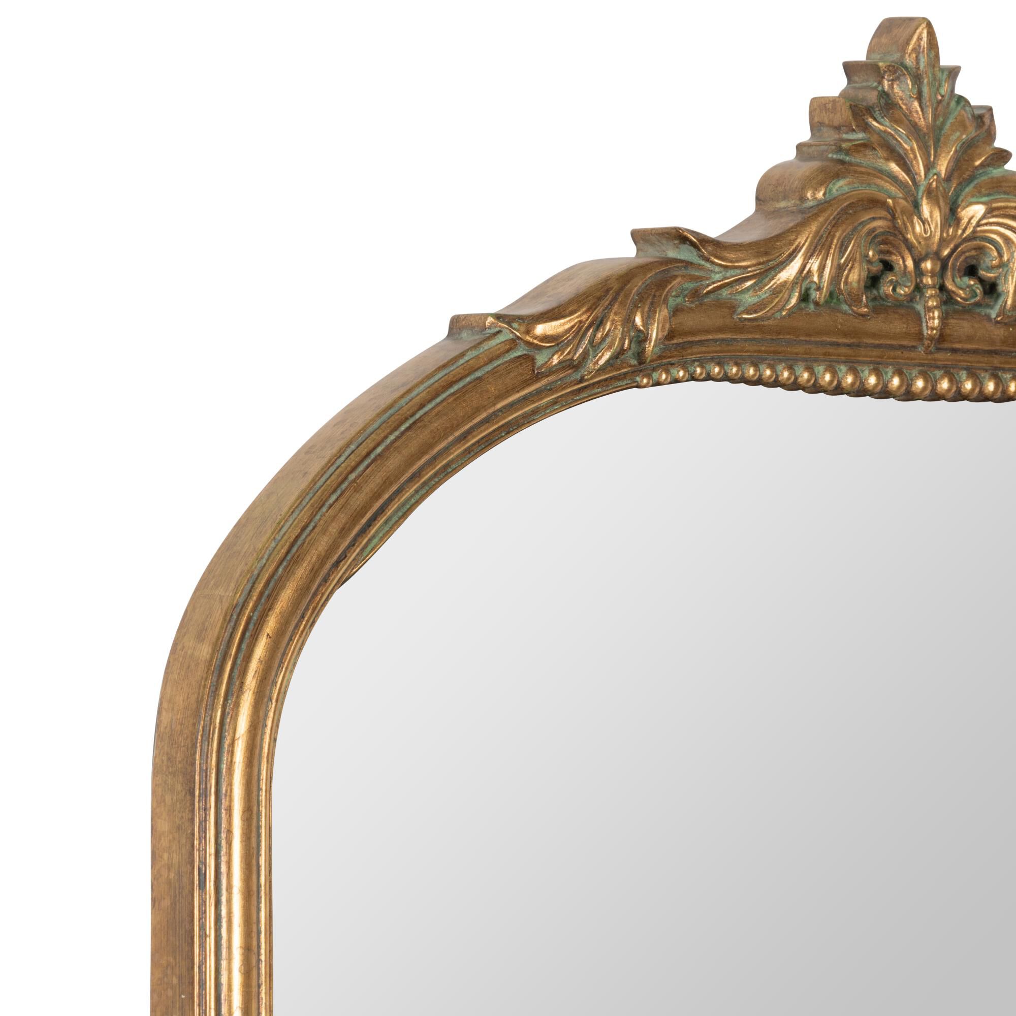 Shown in Antiqued Gold Finish finish