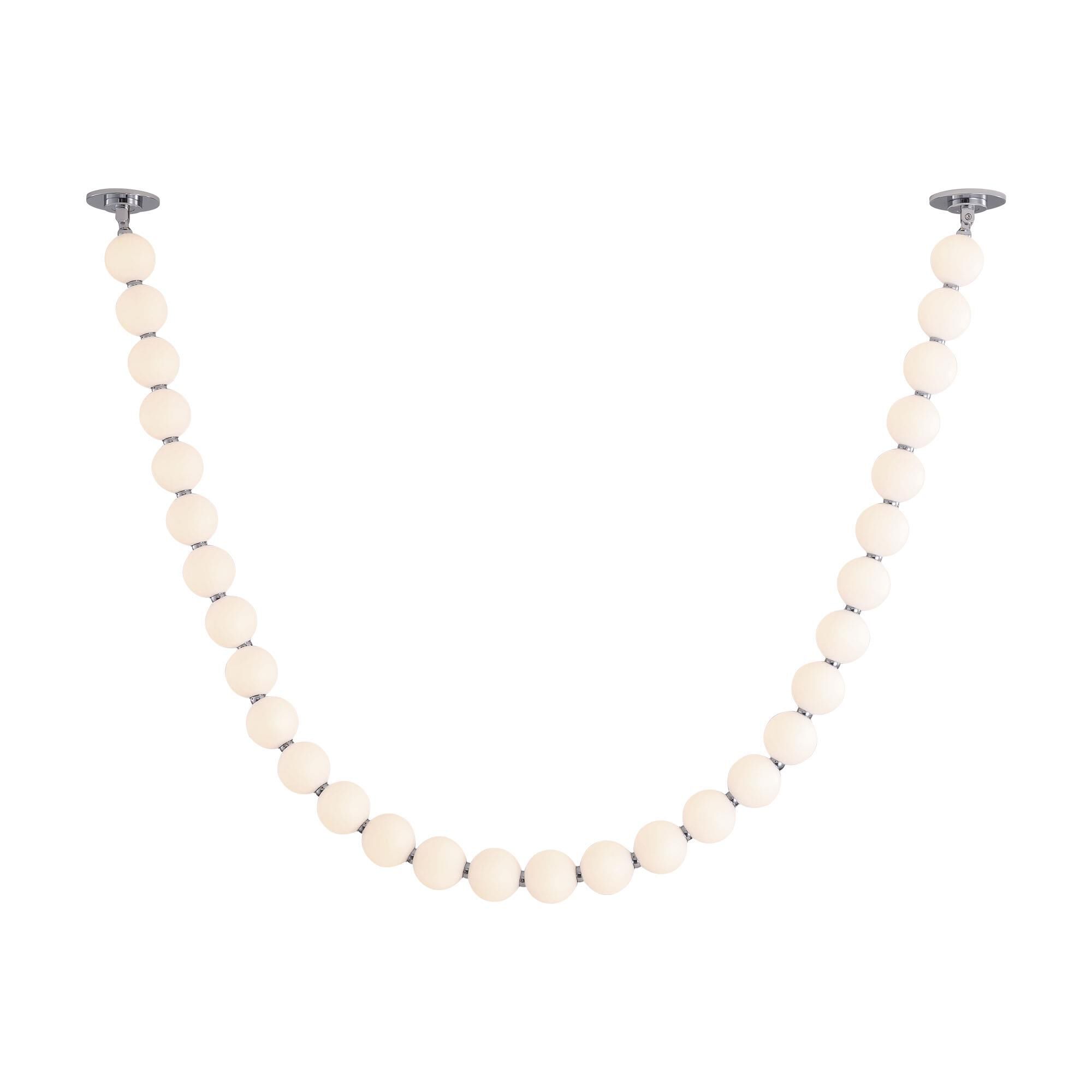 Ryan Pauly Akoya 104 Inch Linear Suspension Light by Alora Lighting