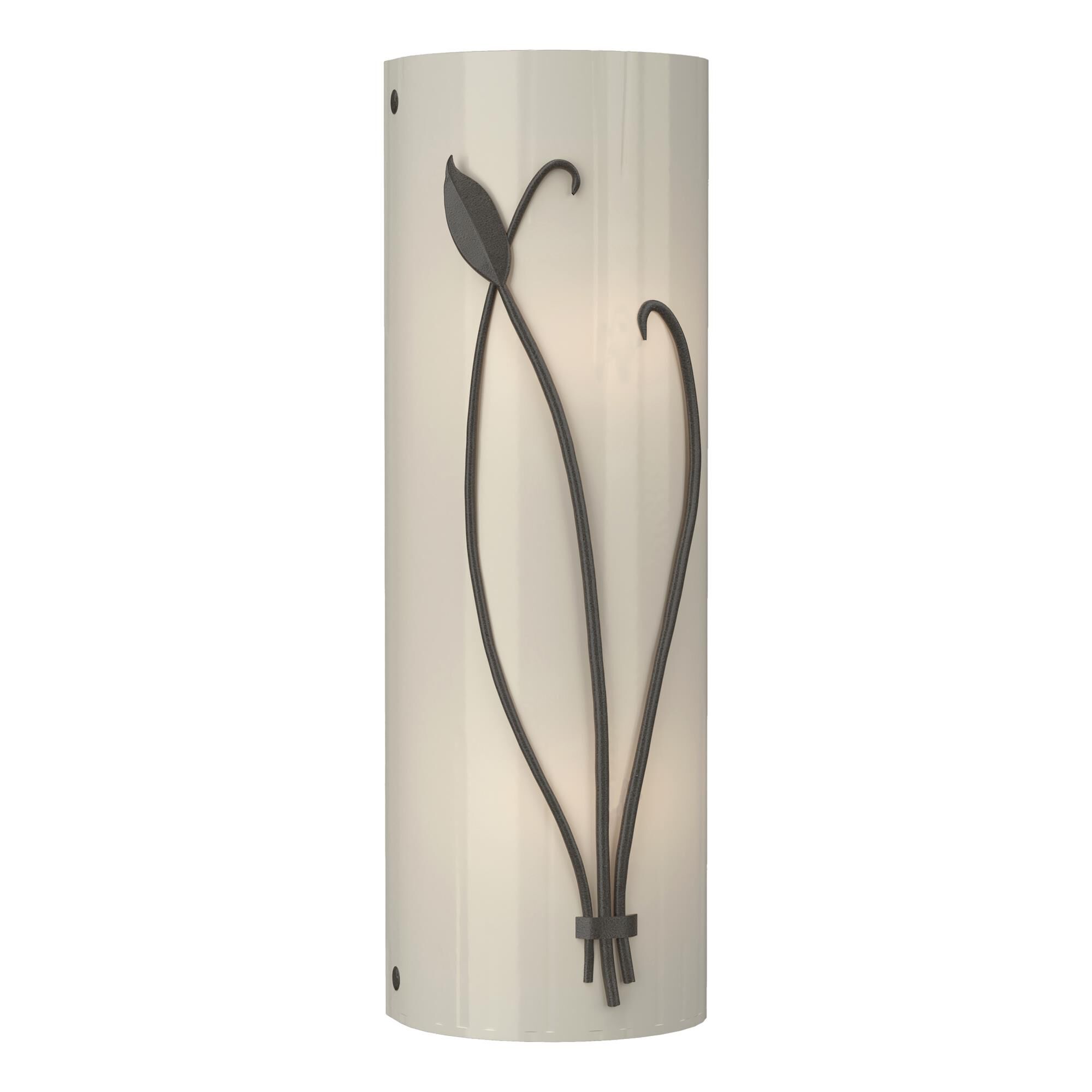 Forged Leaves 17 Inch 2 Light Wall Sconce,
