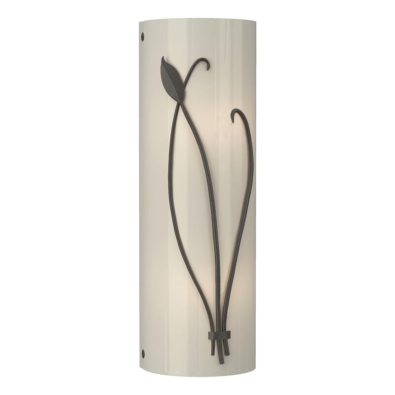 Forged Leaves 17 Inch 2 Light Wall Sconce by Hubbardton Forge
