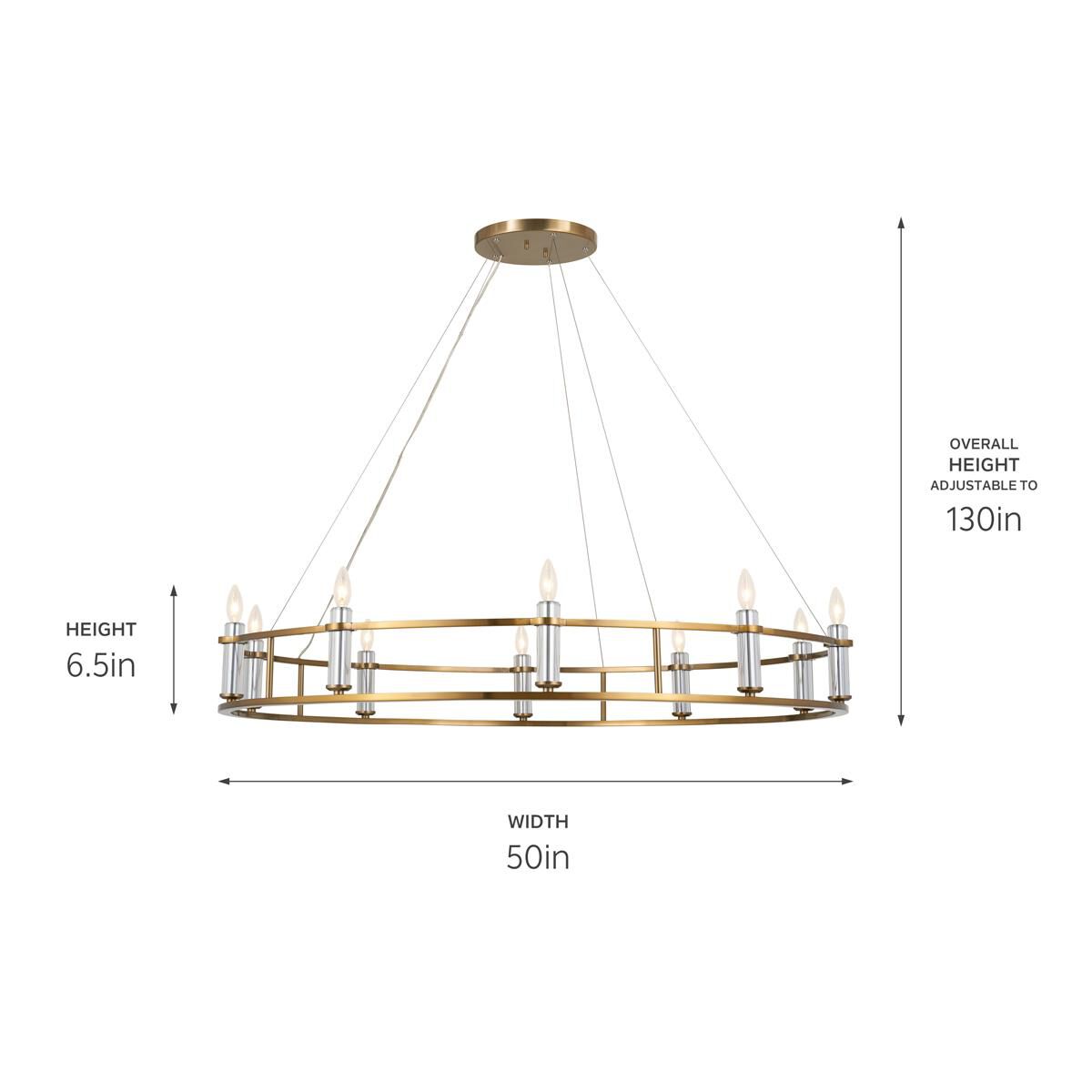 Rosalind 10 Light Mini Chandelier by Kichler Lighting