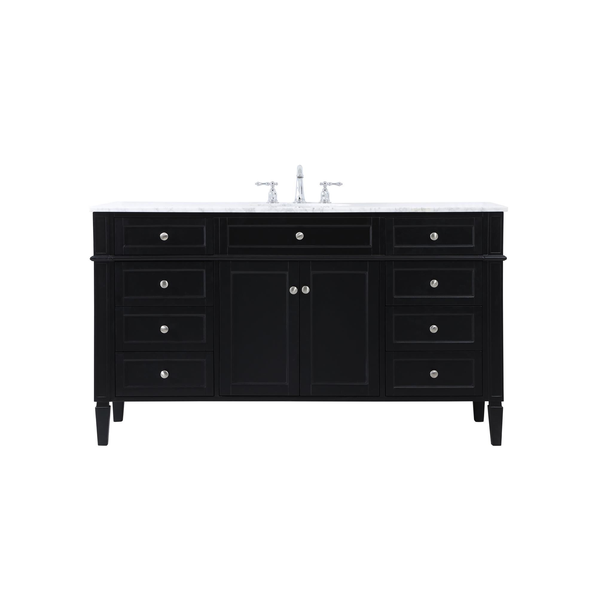 Shown in Black finish