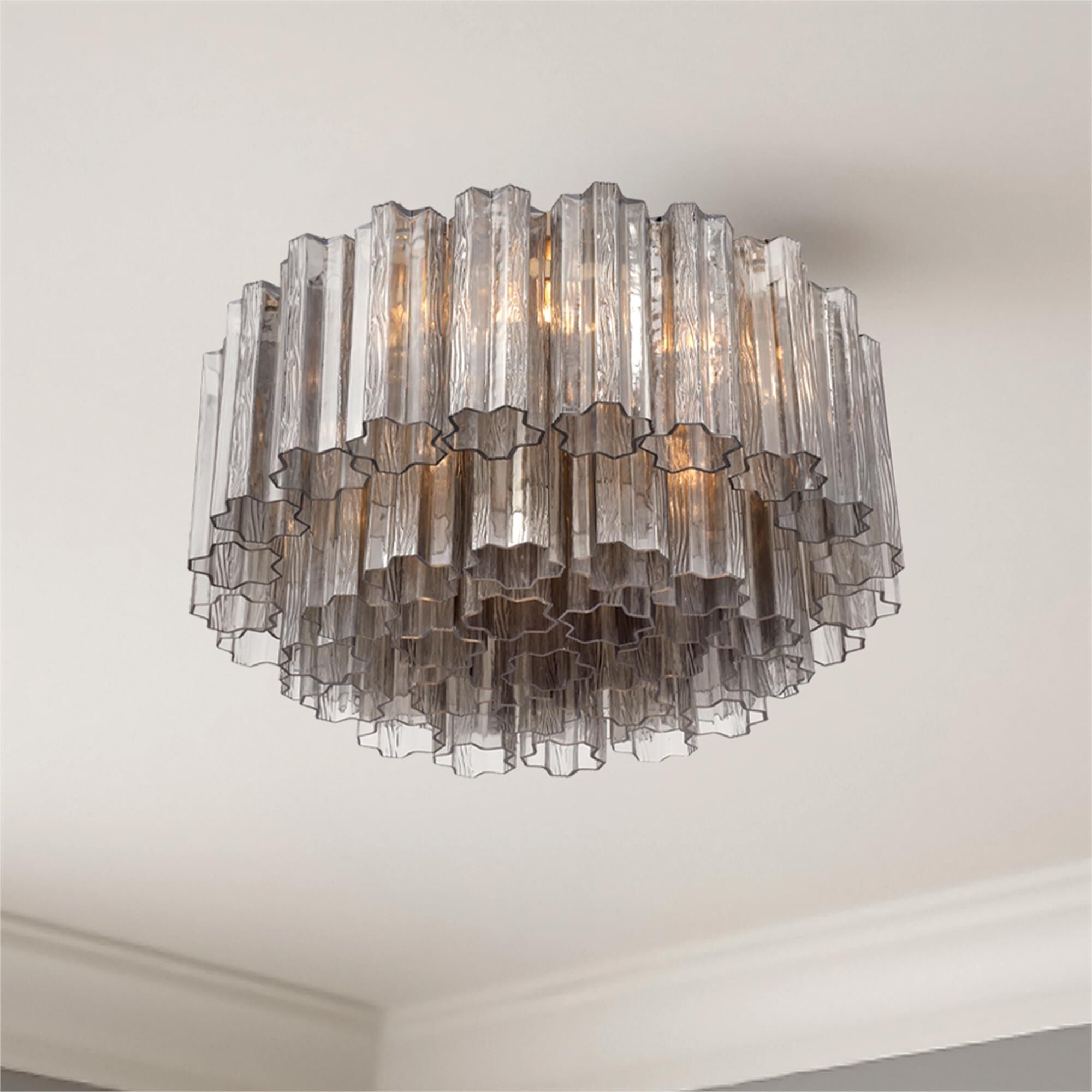 Addis 22 Inch 7 Light Semi Flush Mount,