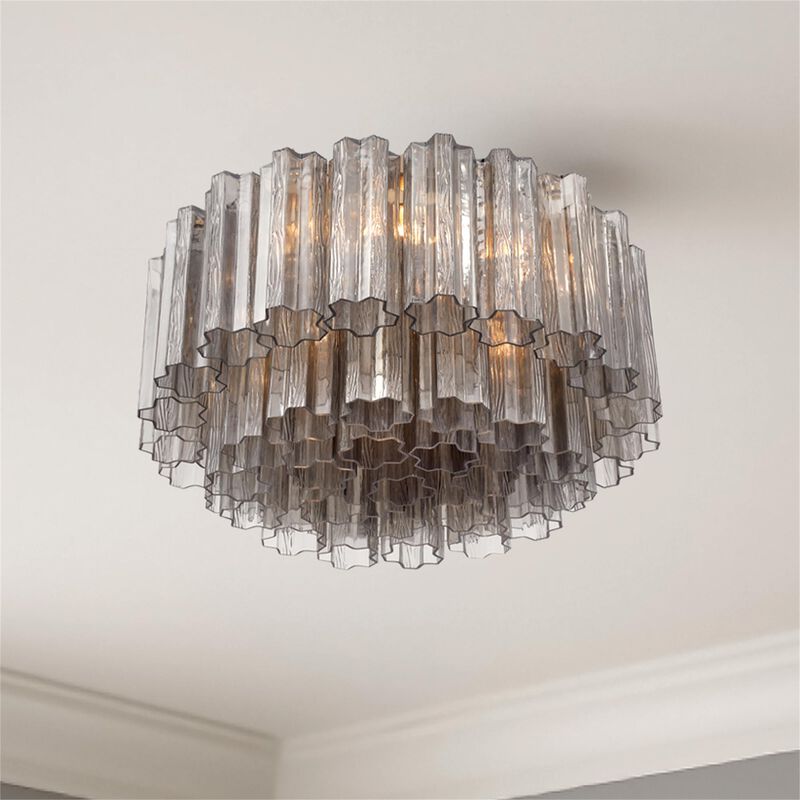 Addis 22 Inch 7 Light Semi Flush Mount by Crystorama