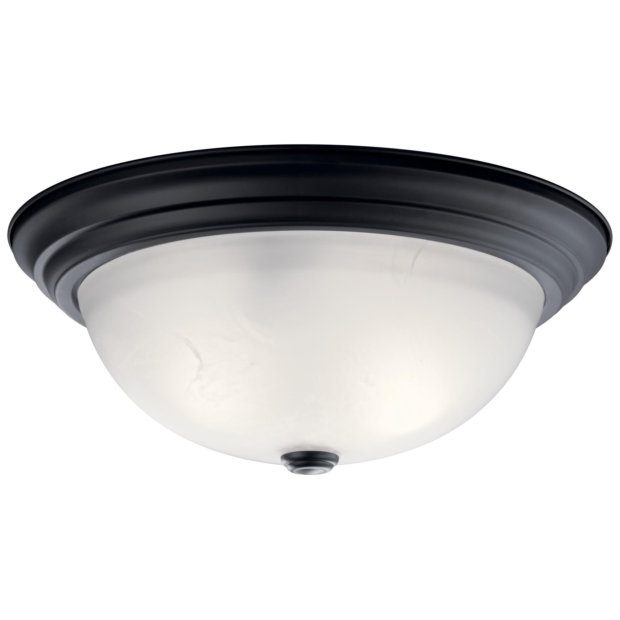 Shown in Black finish and Satin Etched glass