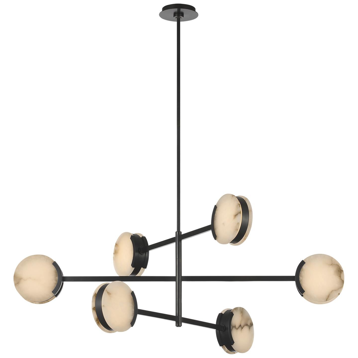 Kelly Wearstler Melange 48 Inch Chandelier by Visual Comfort Signature