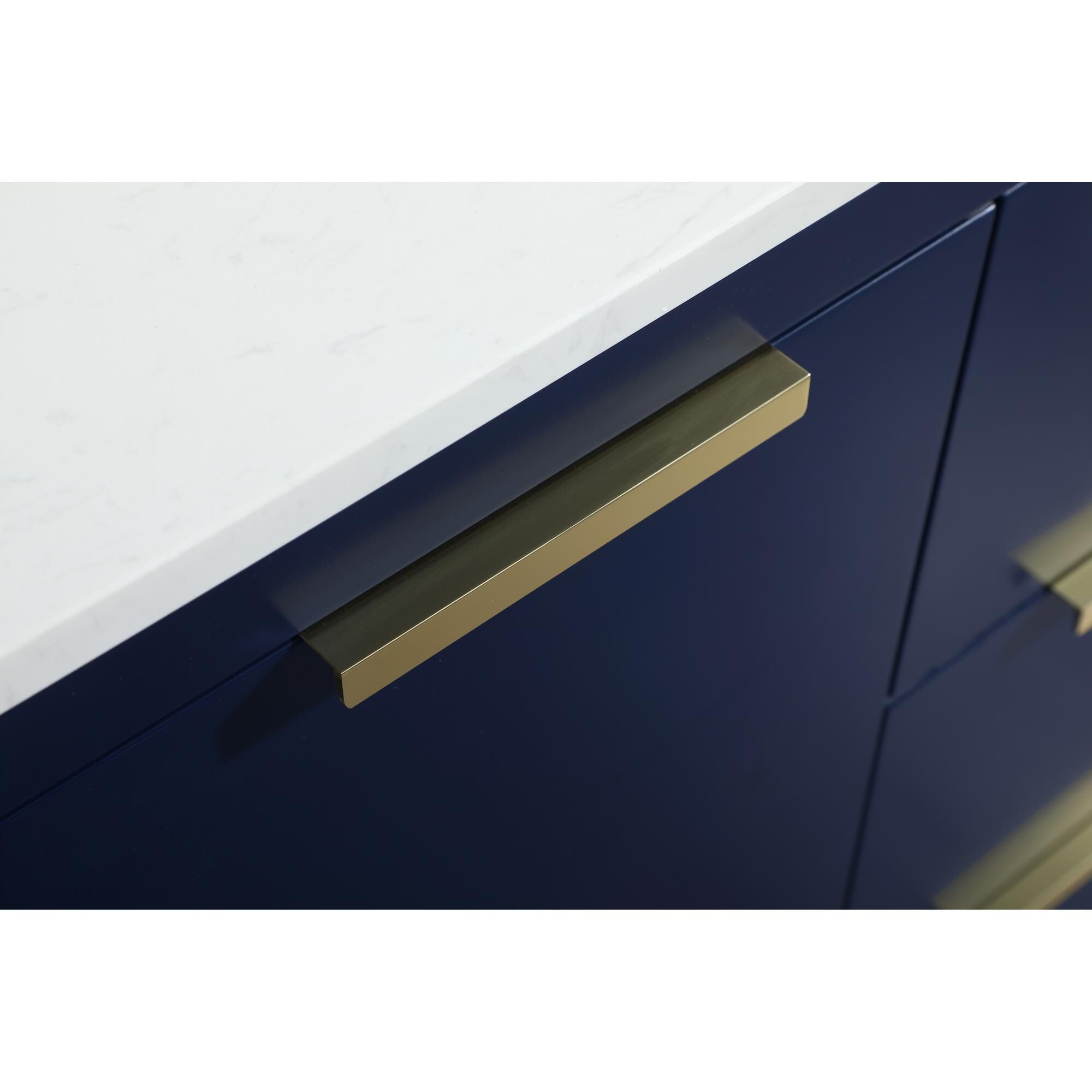 Shown in Blue finish